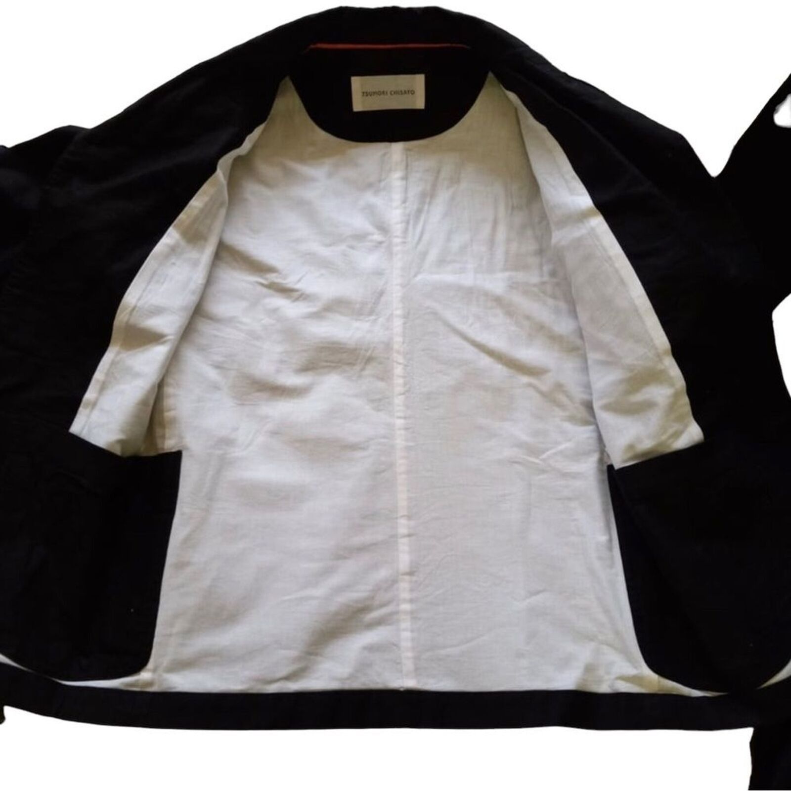 Tsumori Chisato Tsumori Chisato black poplin jacket size L Size L / US 10 / IT 46 - 7 Thumbnail