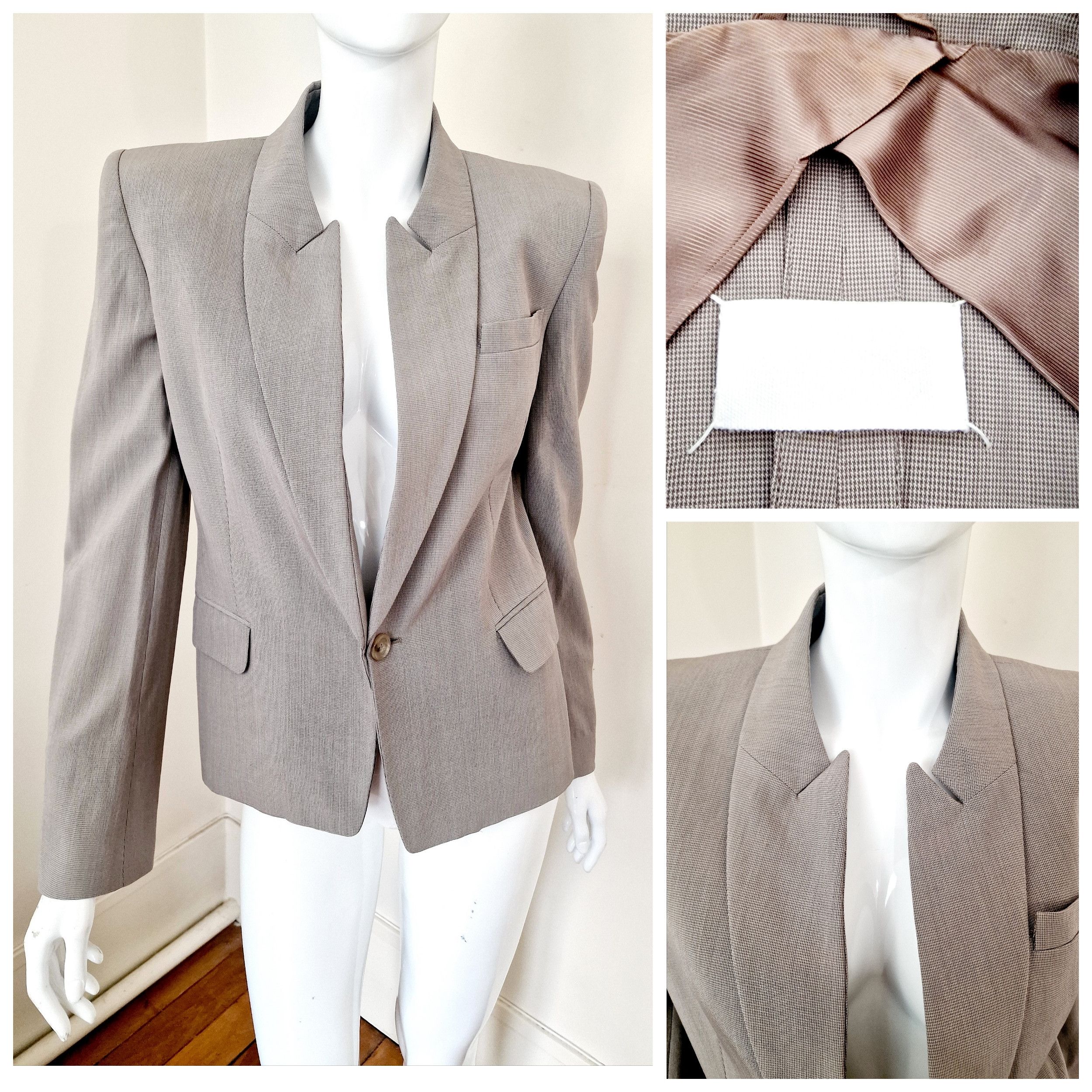 Maison Margiela Martin Maison Margiela S/S 2008 Houndstooth Blazer Jacket Size M / US 6-8 / IT 42-44 - 1 Thumbnail