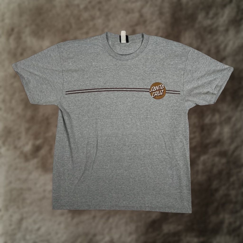 Vintage VINTAGE Santa Cruz T-Shirt XL Men Gray OG Logo 90s Y2K Skateboard Short Sleeve Crew Neck Size US XL / EU 56 / 4 - 1 Thumbnail