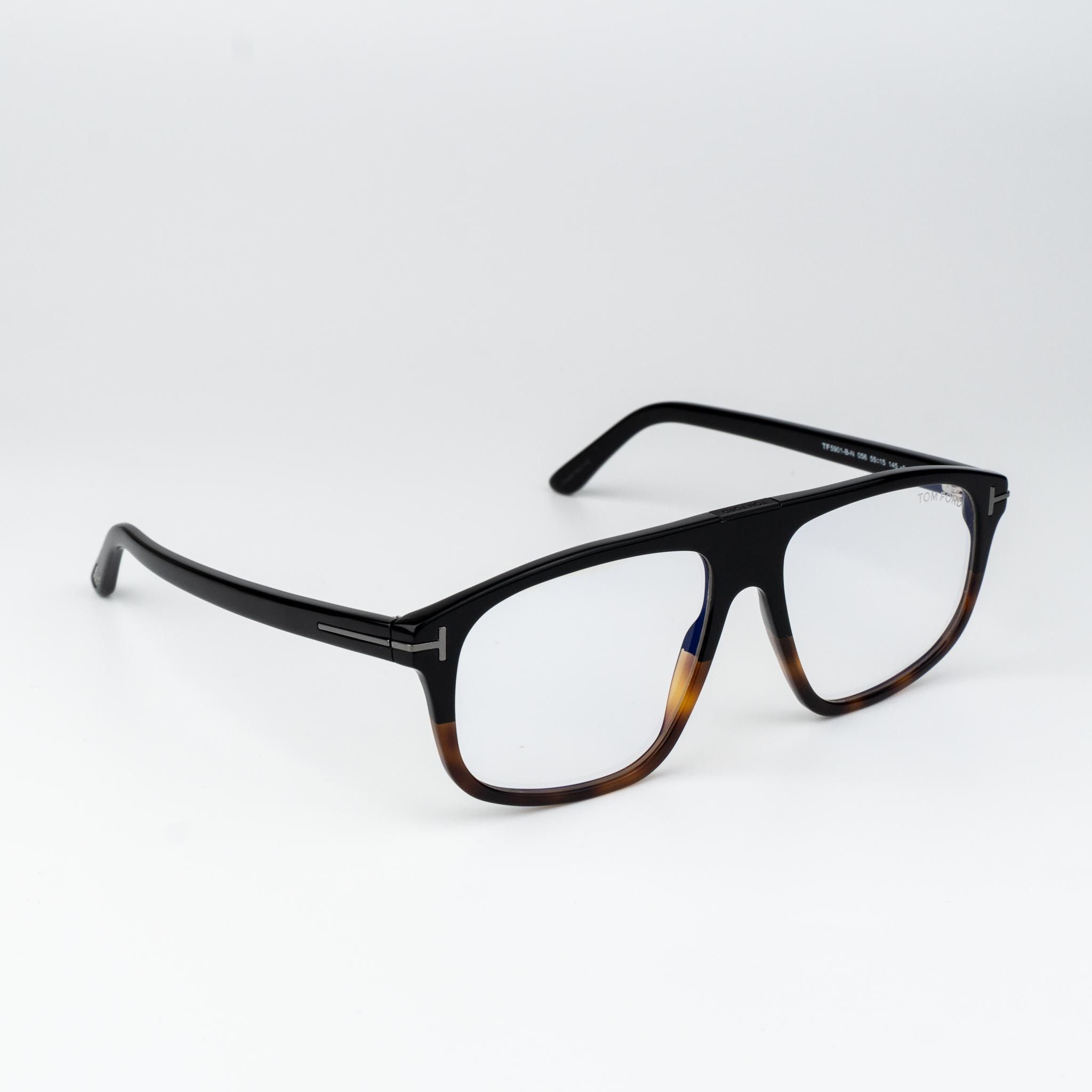 Tom Ford Tom Ford Men Eyeglasses Aviator FT5901-B-N 056 NEW AUTHENTIC Size ONE SIZE - 3 Thumbnail