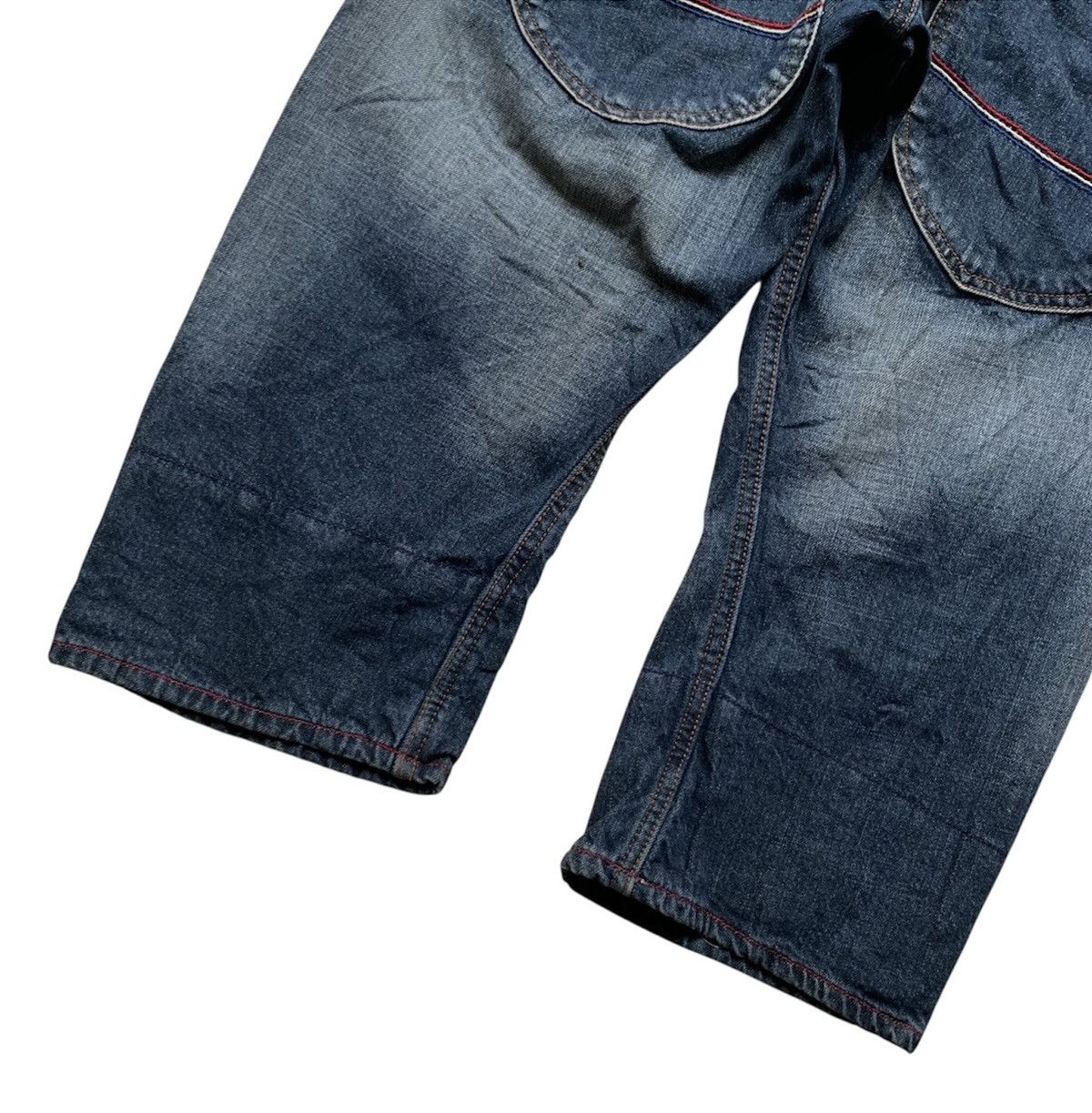If Six Was Nine Memory special japan double waist with madras plaid trim Size US 33 - 9 Thumbnail