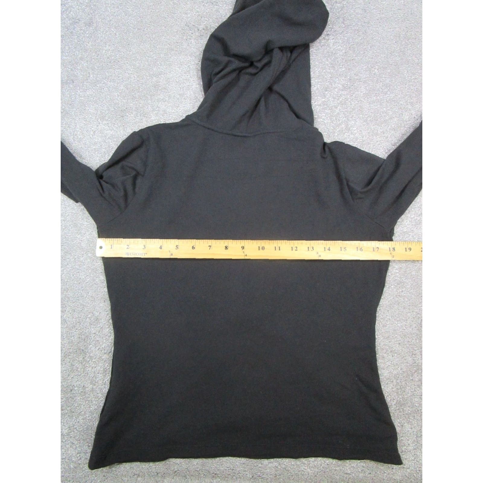 Nike Nike Hoodie Womens M Black Henley Pullover Size M / US 6-8 / IT 42-44 - 5 Thumbnail