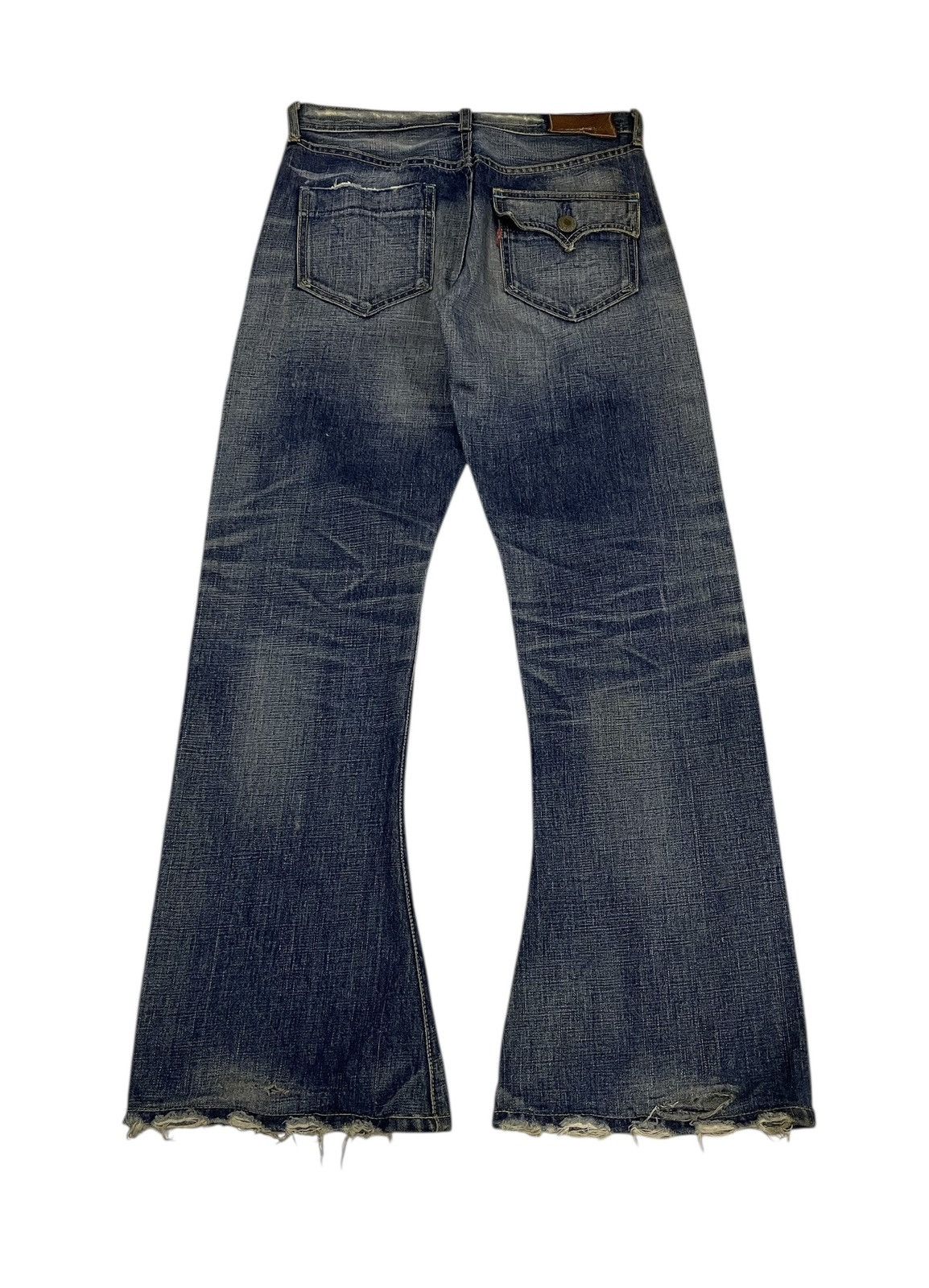 If Six Was Nine Vintage Levis Flare Jeans Size US 28 / EU 44 - 1 Thumbnail