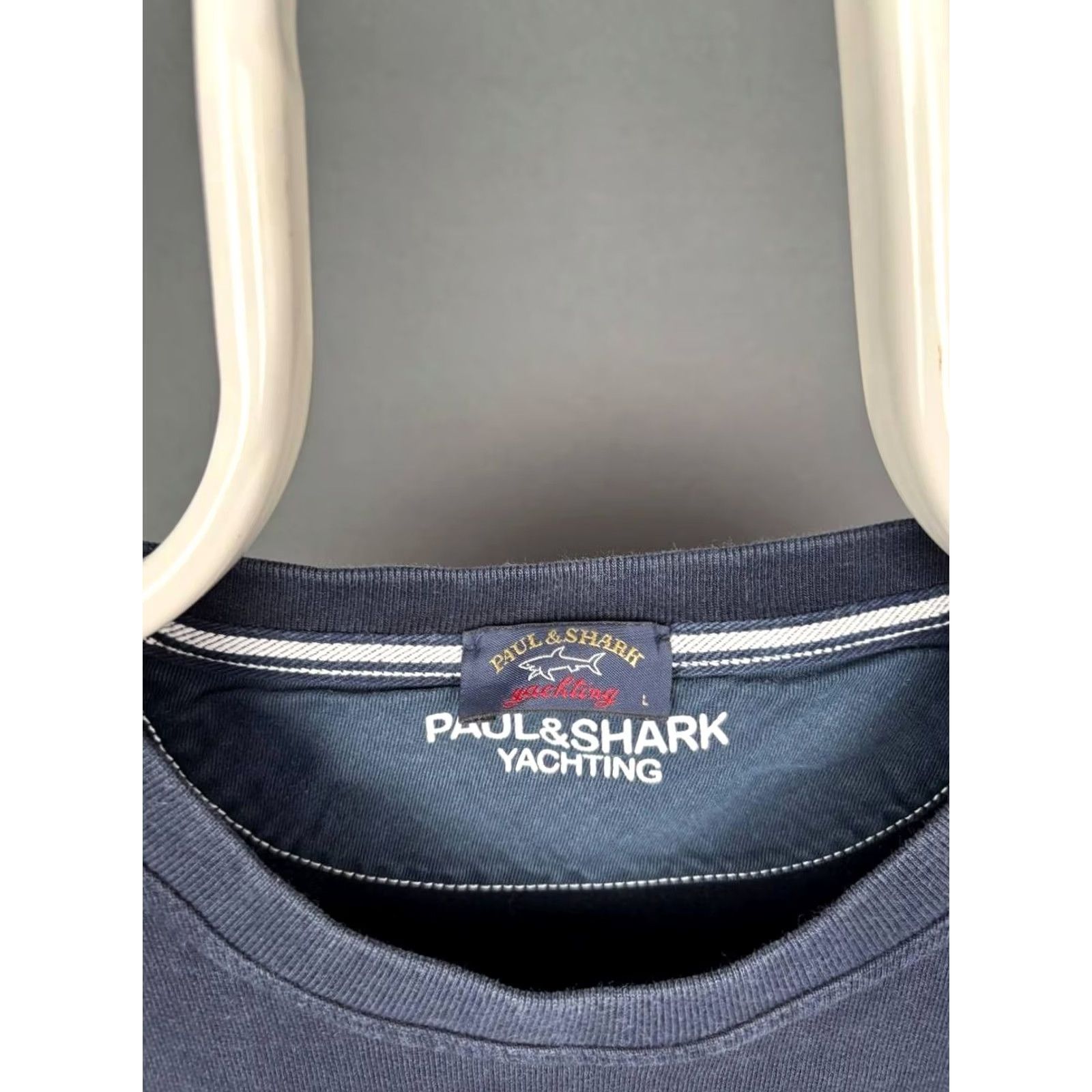 Paul & Shark Paul & Shark Mens Sweatshirt L Blue Cotton Long Sleeve Crew Neck Pullover Size US L / EU 52-54 / 3 - 4 Thumbnail