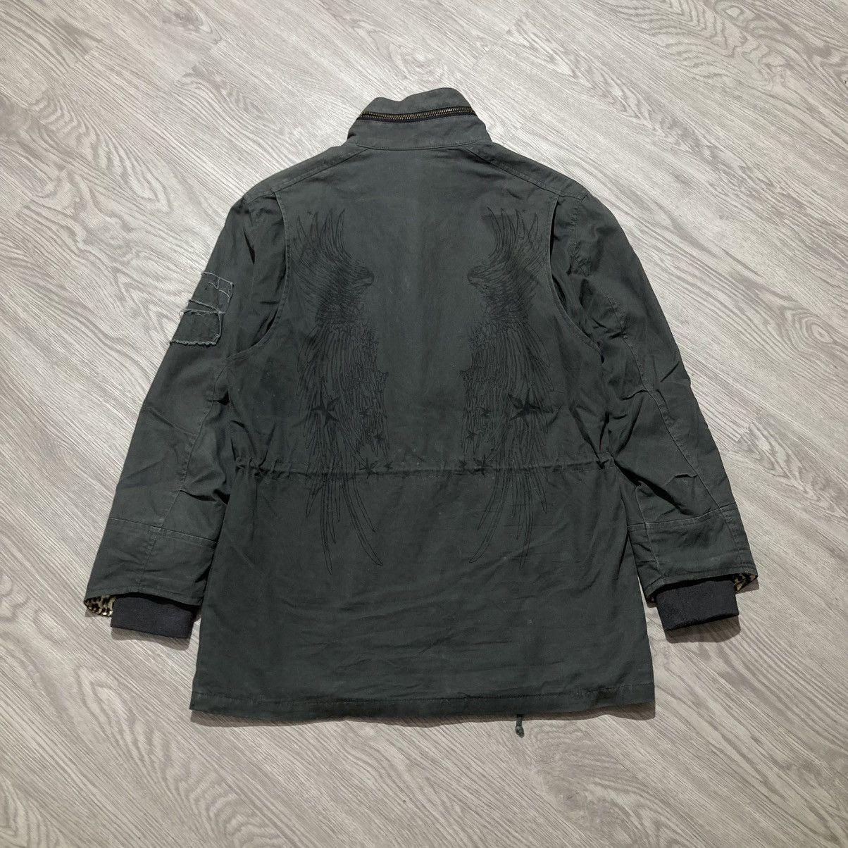Japanese Brand 2000s Codes Combine Poem Parka Military Jacket Green Punk Size US M / EU 48-50 / 2 - 16 Thumbnail