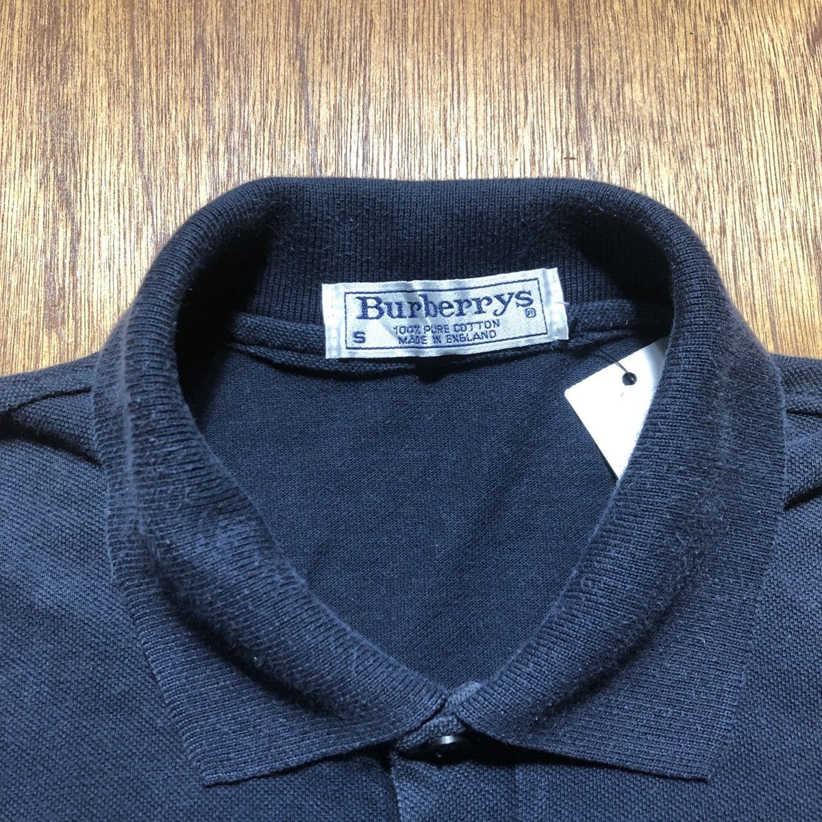 Burberry × Vintage Vintage Burberrys Collar T-Shirt Size US S / EU 44-46 / 1 - 3 Thumbnail
