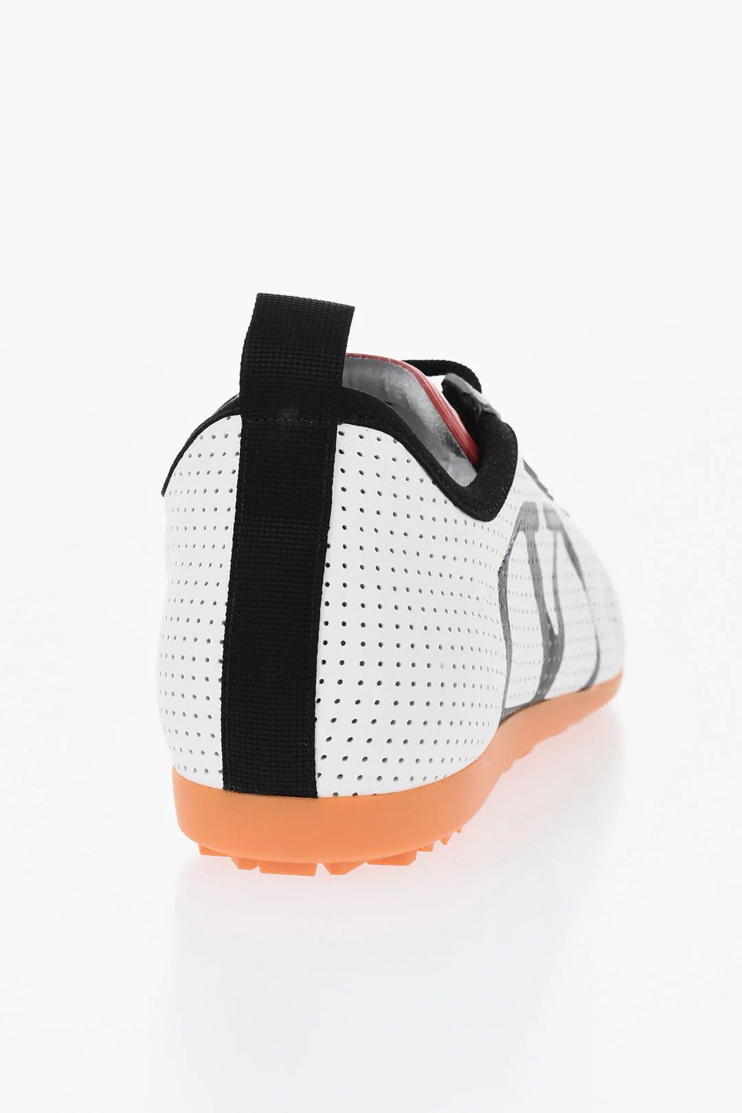 Valentino og1mm0426 Perforated Leather Sneakers in White Size US 8.5 / EU 41-42 - 2 Thumbnail