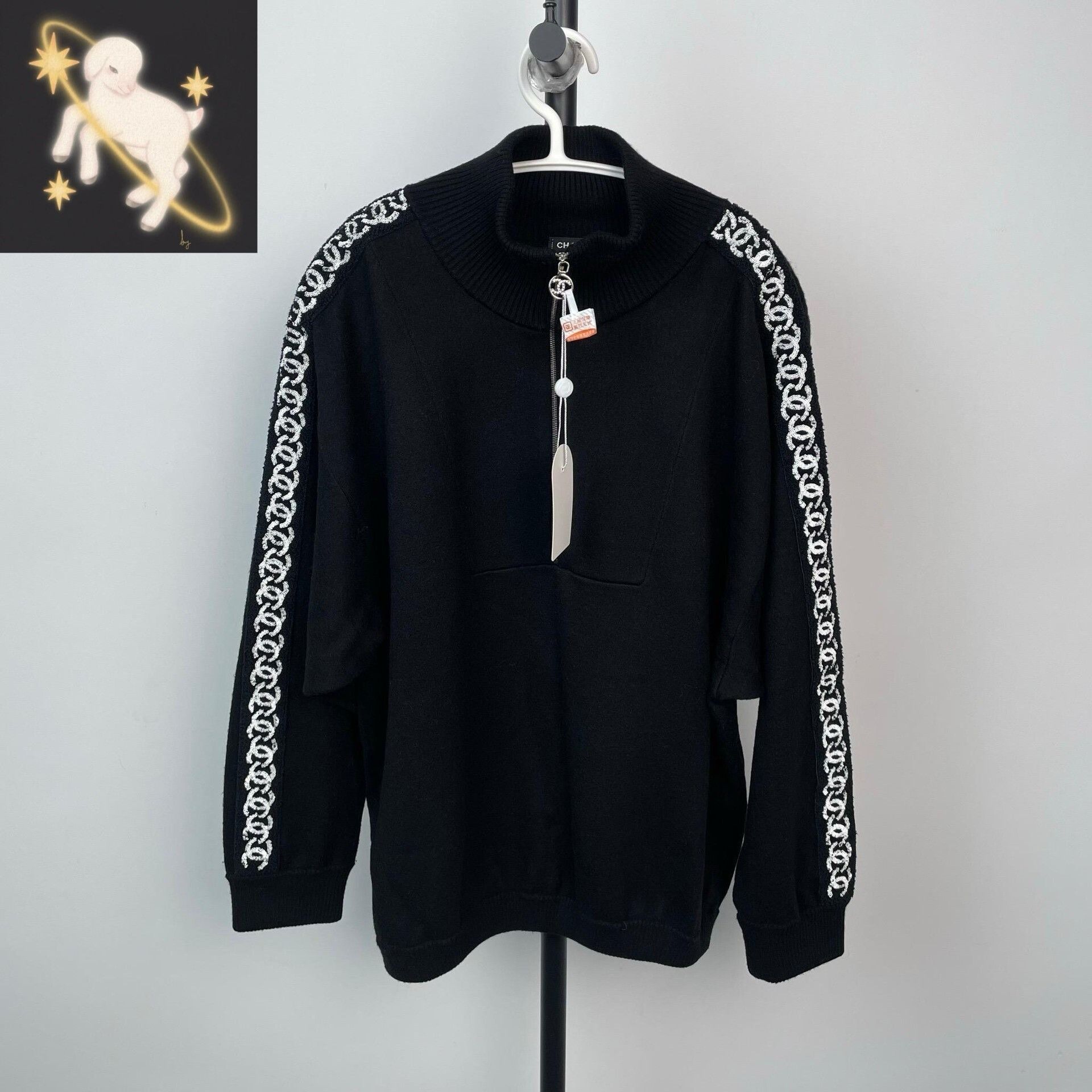 Chanel Chanel Black Light Jacket 40 Men Size US M / EU 48-50 / 2 - 1 Thumbnail