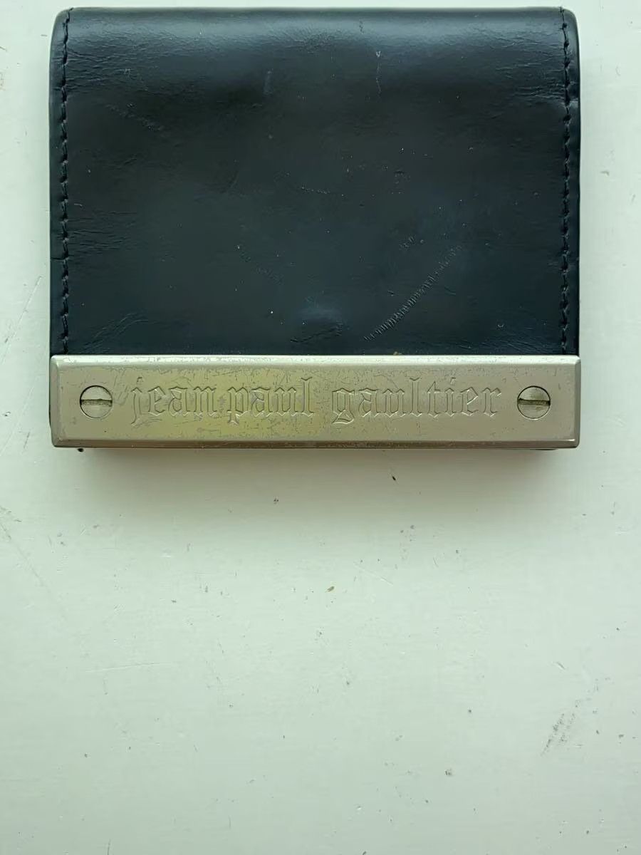 Jean Paul Gaultier Archive Leather Plated Logo Coin Case Wallet Size ONE SIZE - 3 Thumbnail