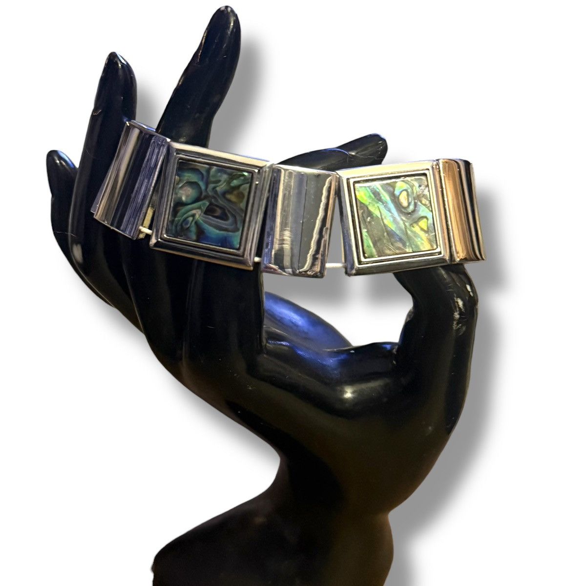 Other Lia Sophia Pacific abalone tile stretch bracelet Size ONE SIZE - 4 Thumbnail