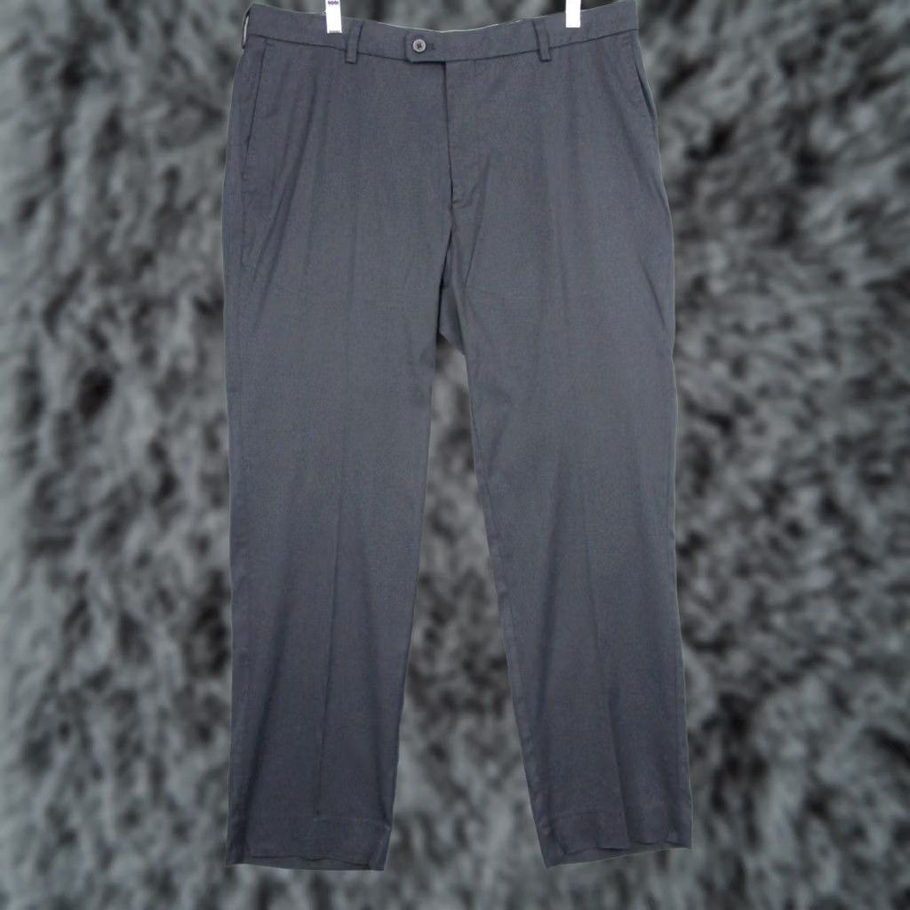 Peter Millar Peter Millar Pants Mens 36x32 Gray Microfiber Chino Straight Leg Stretch Golf Size US 36 / EU 52 - 1 Thumbnail