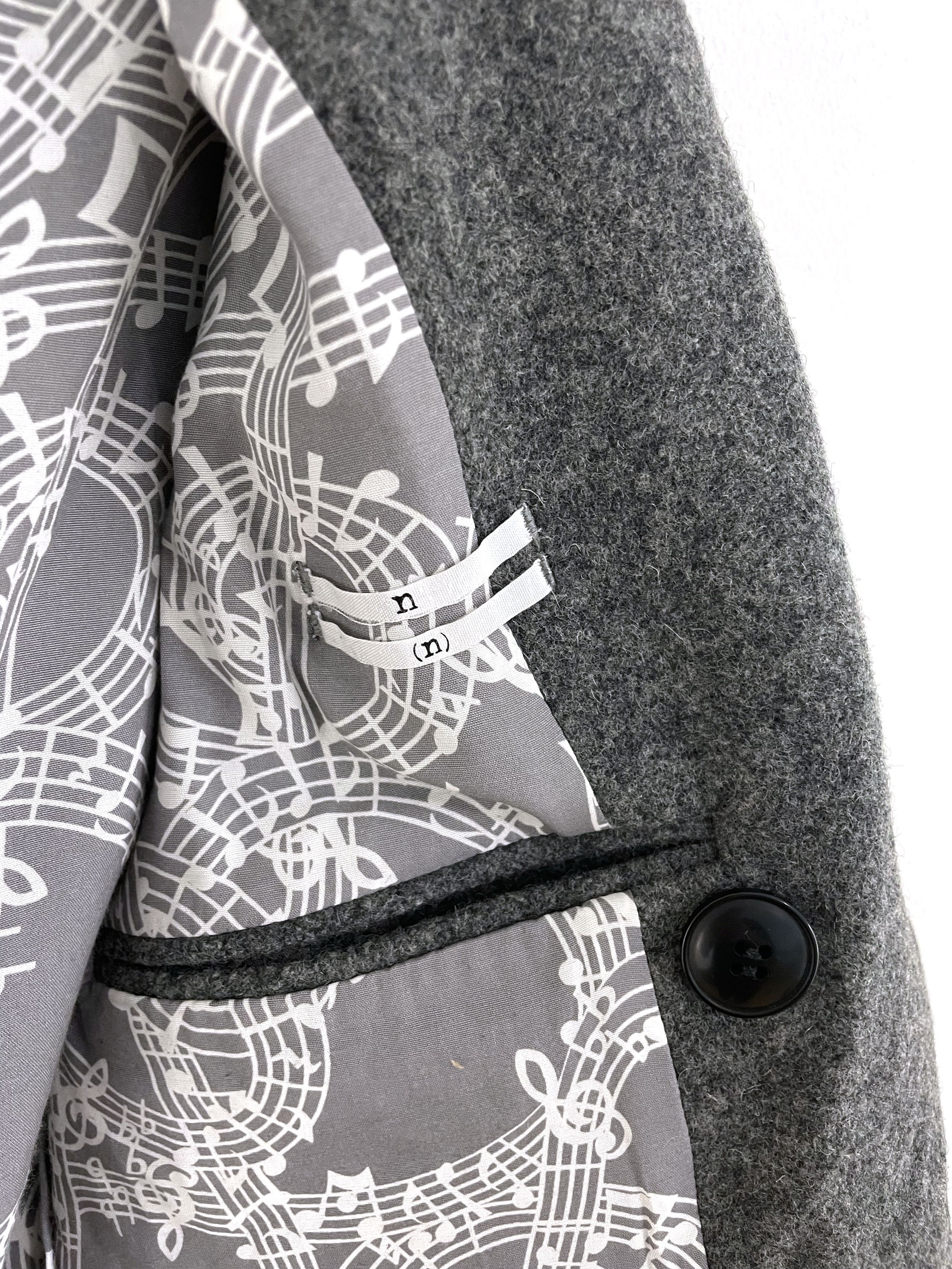 Number (N)ine Wool Peacoat Size US XL / EU 56 / 4 - 9 Thumbnail