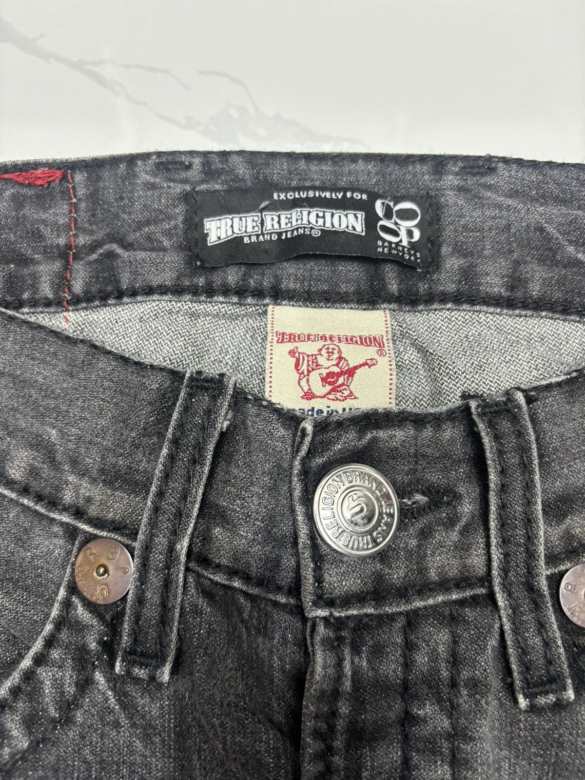 True Religion 🔥TRUE RELIGION DENIM JEANS BLACK Size US 31 - 13 Thumbnail