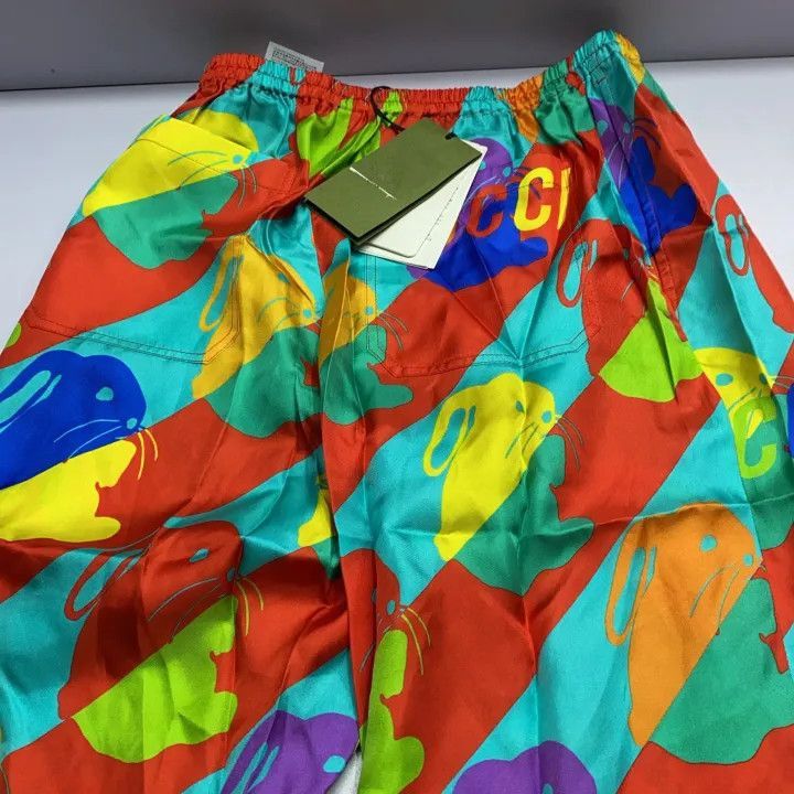 Gucci Gucci Gucci Chinese New Year Silk Casual Shorts -2506 Size US 44 / EU 60 - 5 Thumbnail