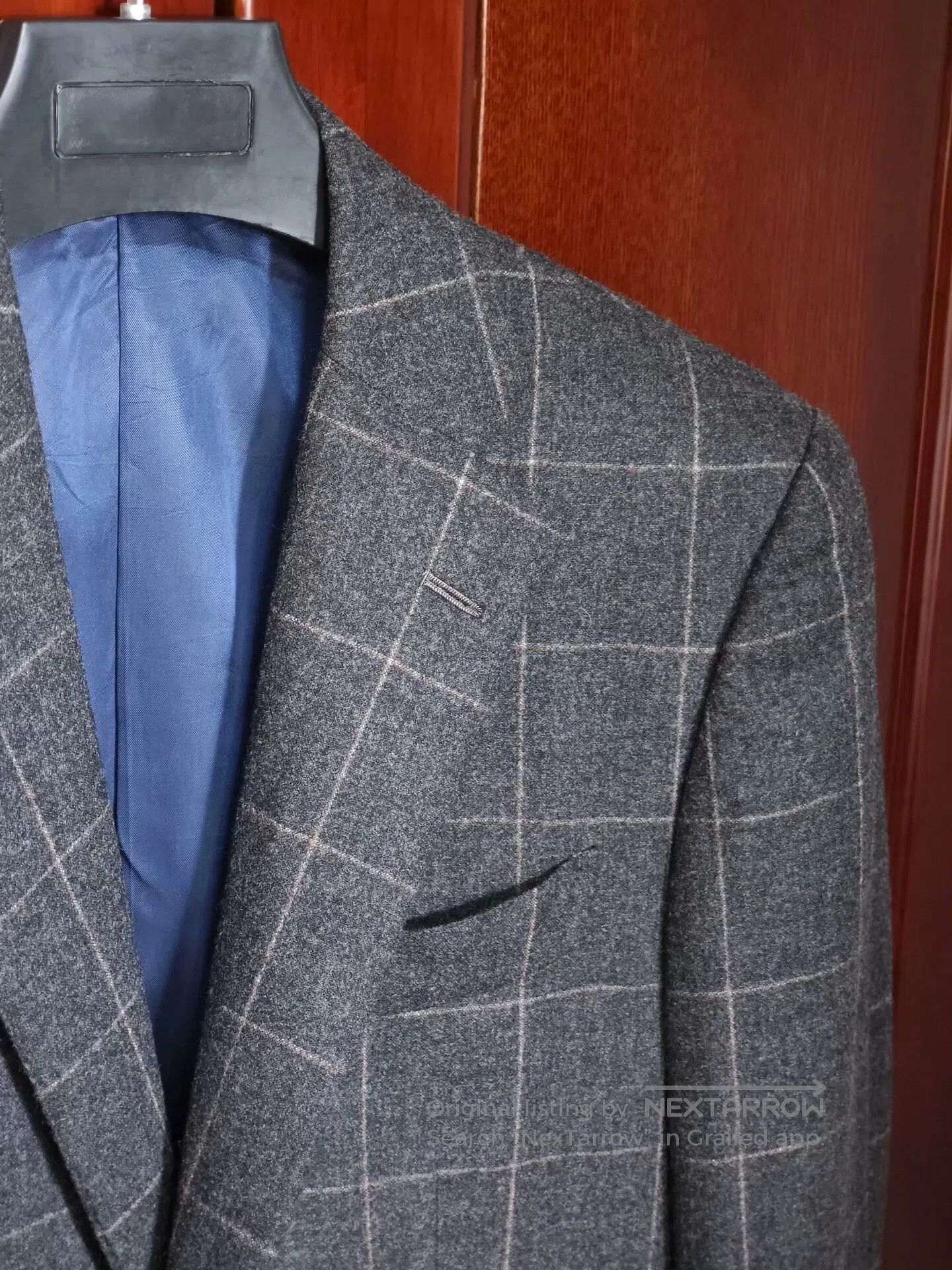 Carlo Pignatelli Custom Made Gray Wool Blazer. Size US S / EU 44-46 / 1 - 2 Thumbnail