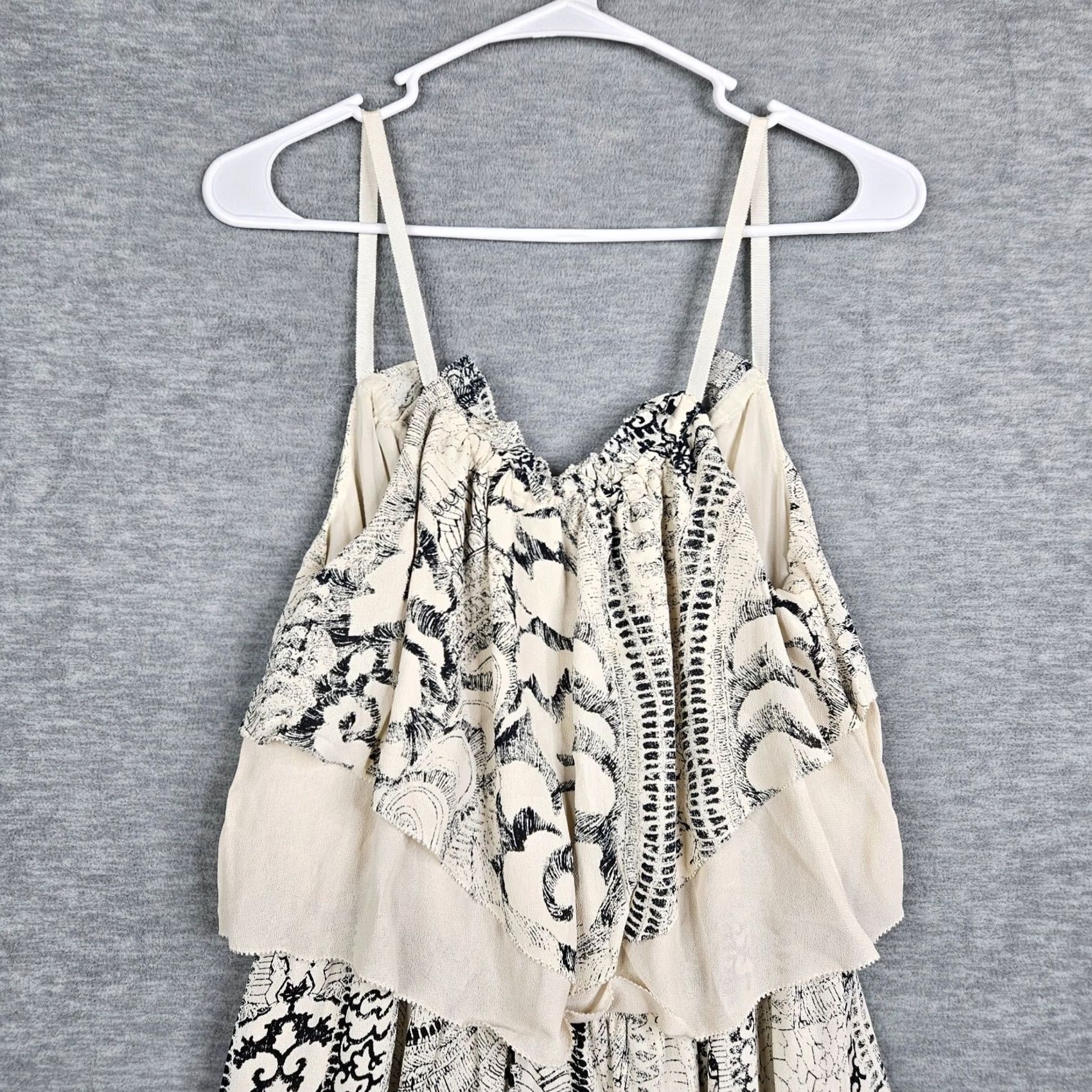 Madison MADISON Marcus Spaghetti Floral Printed Women's Dress XS Size XS / US 0-2 / IT 36-38 - 7 Thumbnail
