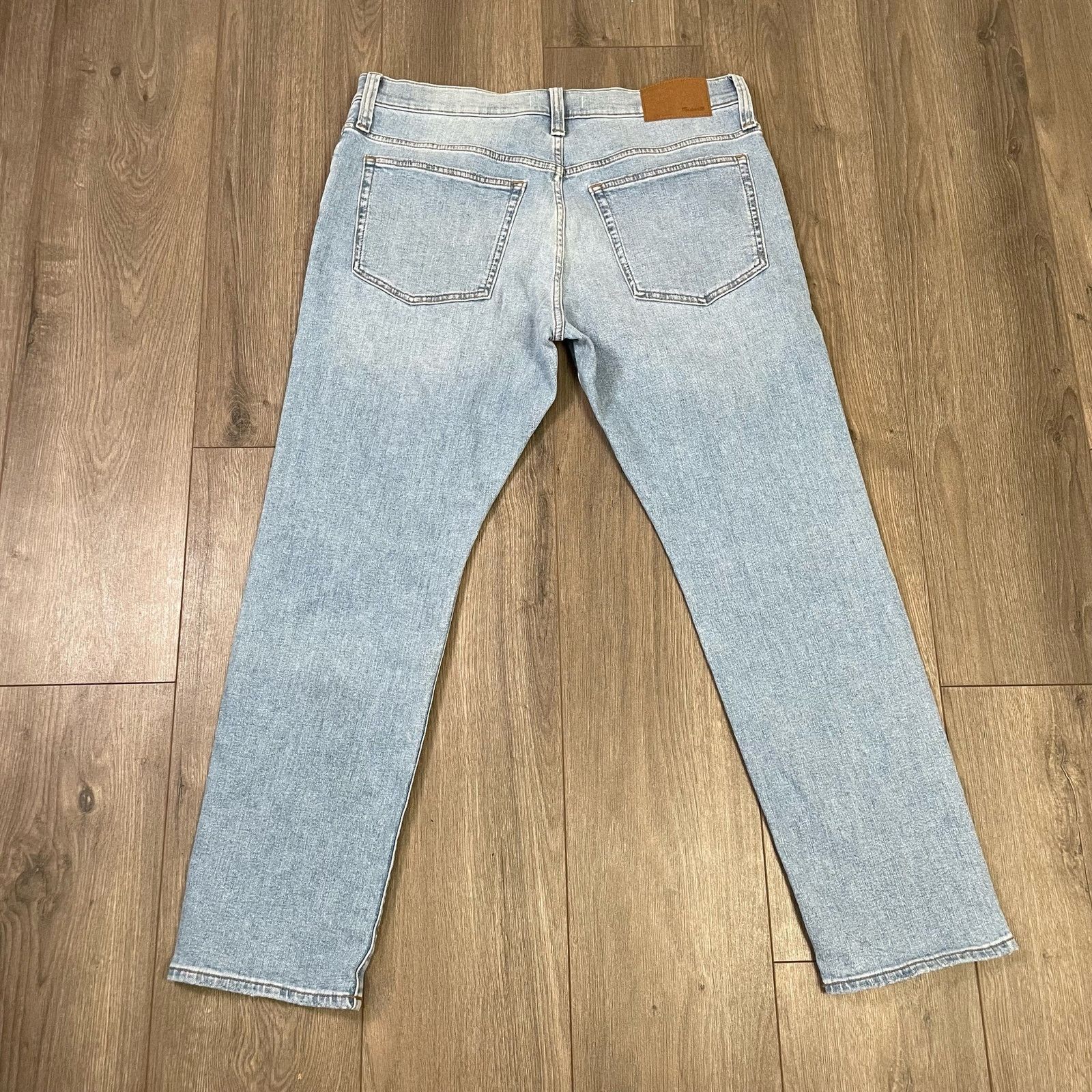 Madewell Madewell Slim Brentwood Light Wash Jeans US Men's 35x30 Size US 35 - 2 Thumbnail
