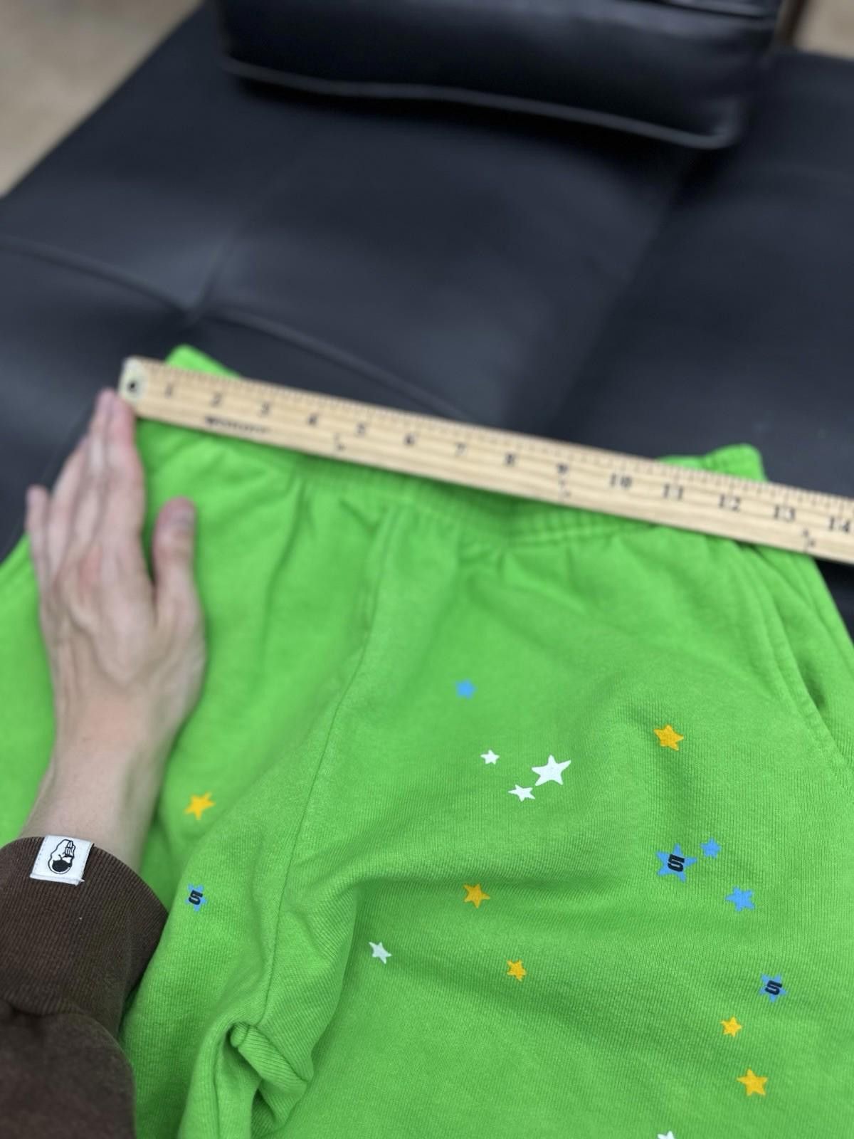 Other Size S Sp5der Worldwide Slime Green Sweats Young Thug Spider Size US 30 / EU 46 - 6 Thumbnail