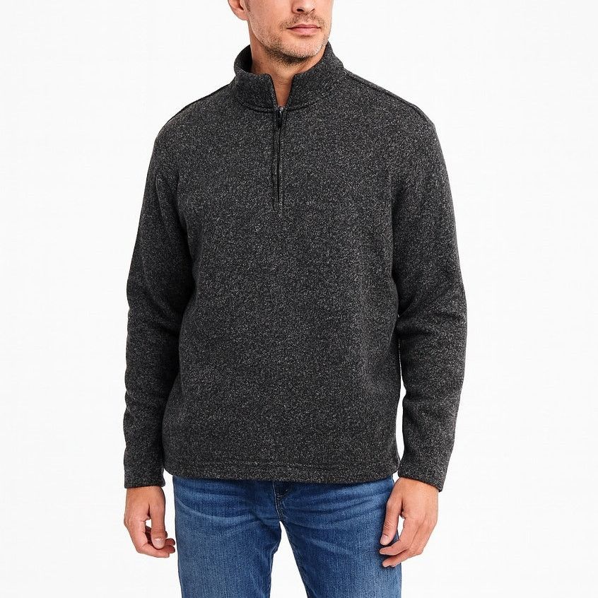 Van Heusen Van Heusen Classic Fit Charcoal Gray Pullover Sweater Medium Size US M / EU 48-50 / 2 - 1 Thumbnail
