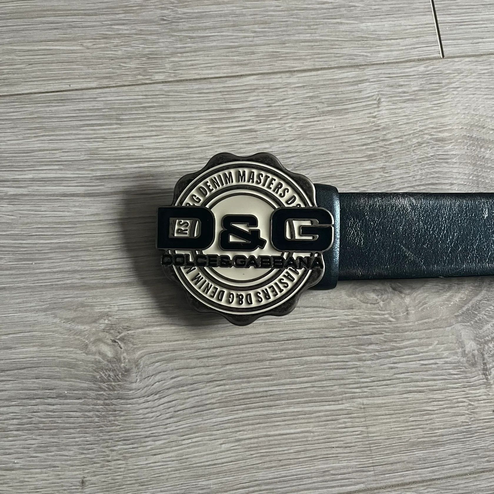 Dolce & Gabbana Dolce & Gabbana Round Stamp Belt Size ONE SIZE - 3 Thumbnail
