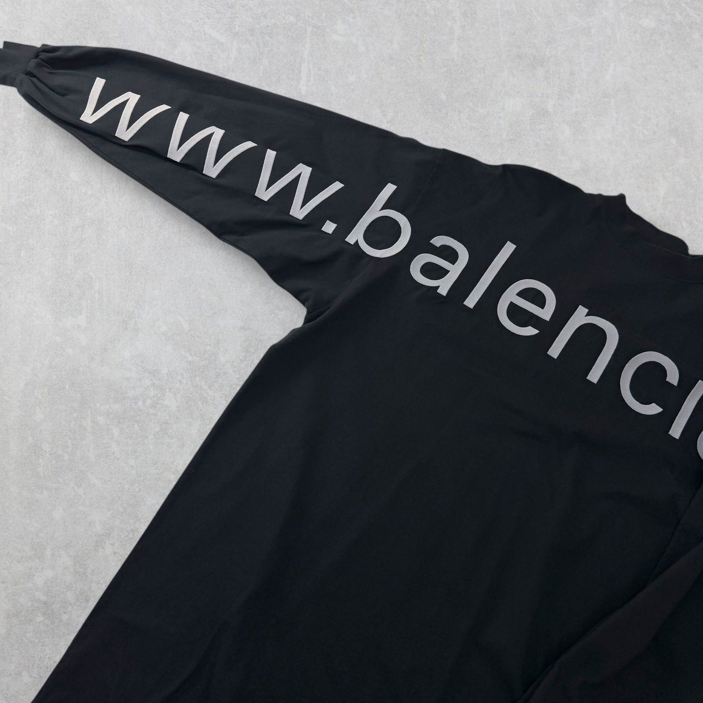 Balenciaga Balenciaga Bal.com Oversized L/S Tee 2 (XXL) Size US XXL / EU 58 / 5 - 3 Thumbnail