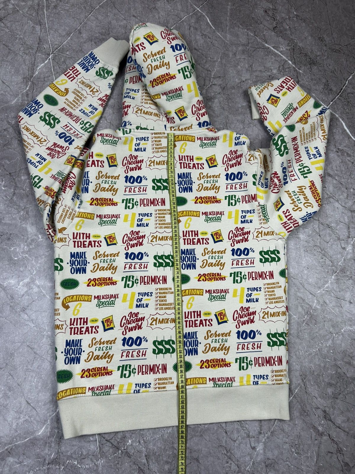Kith Kith Printed crew neck hoodie Size US S / EU 44-46 / 1 - 11 Thumbnail