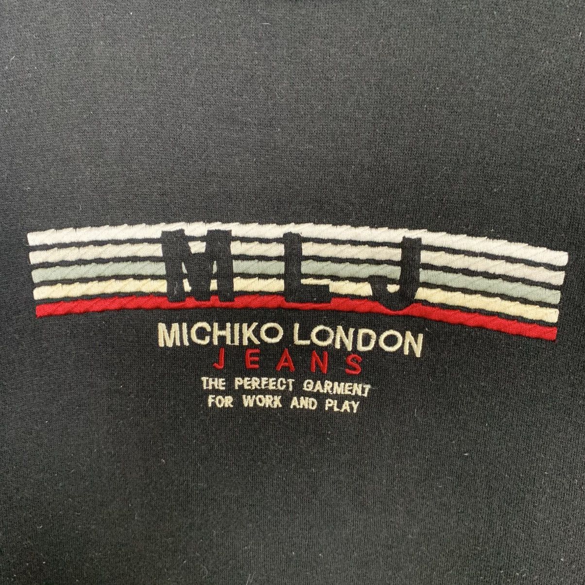 Designer × Michiko Koshino London × Vintage Japanese Brand Designer Michiko London Jeans Sweatshirt Size US L / EU 52-54 / 3 - 7 Thumbnail