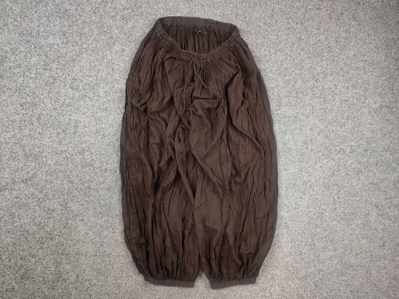 Gudrun Sjoden Gudrun Sjödén Design Wide Baggy light dark brown pants Size 29" - 2 Thumbnail