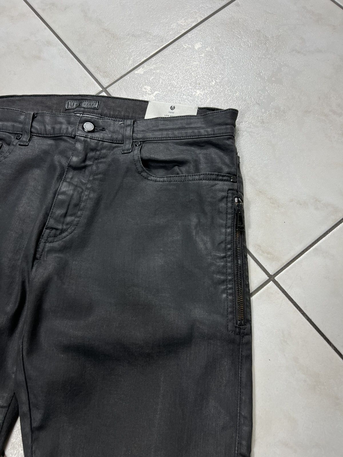 Belstaff Belstaff England waxed motorcycle slim fit pants with pocket Size US 33 - 6 Thumbnail