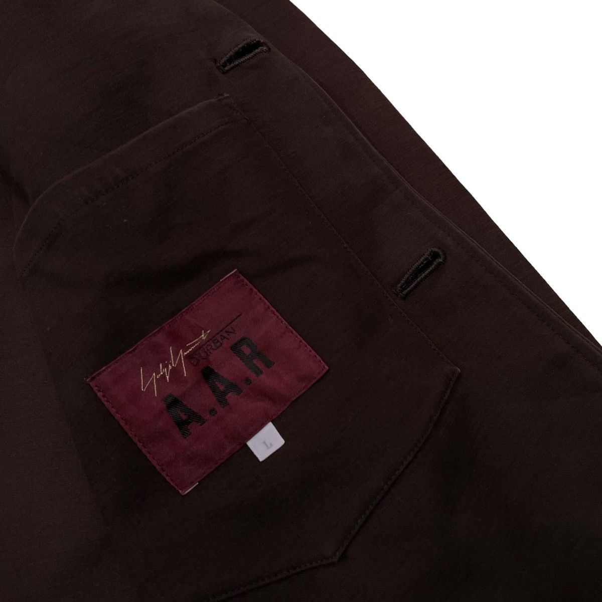 Yohji Yamamoto Vintage Yohji Yamamoto Signature A.A.R Buttons Jacket Size US M / EU 48-50 / 2 - 21 Thumbnail