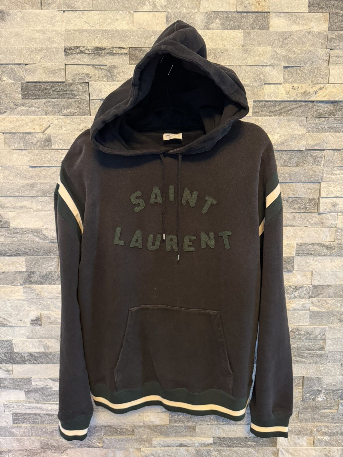 Saint Laurent Paris Saint Laurent Hoodie Size US L / EU 52-54 / 3 - 1 Thumbnail