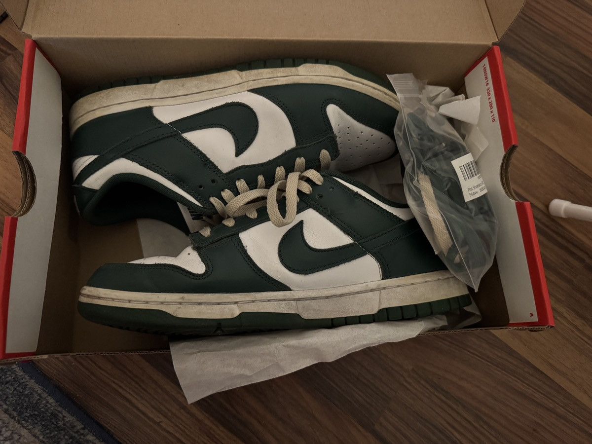 Nike Nike Dunk Low Retro Team Green Size 7 Size US 7 / EU 40 - 8 Thumbnail