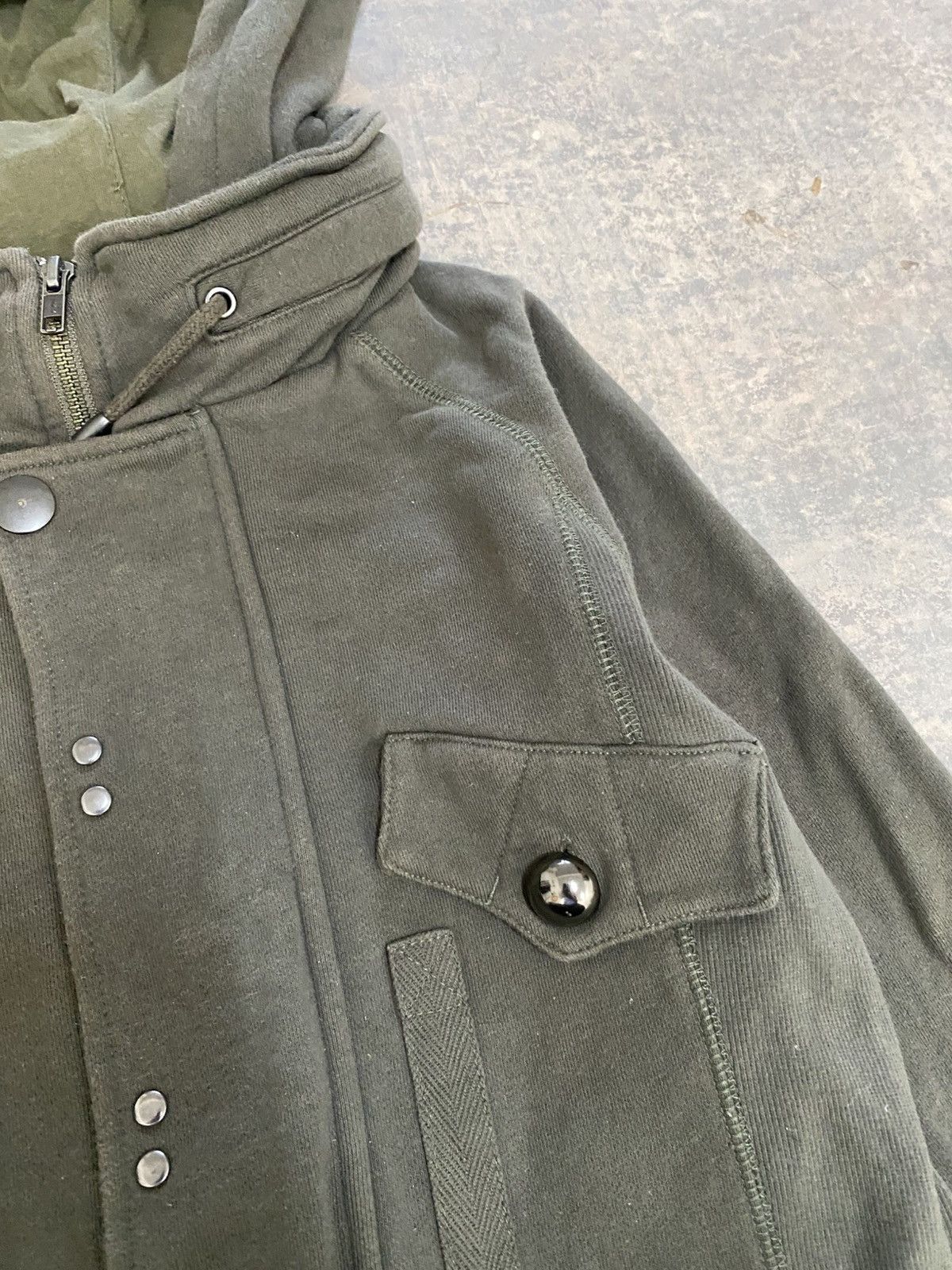 Le Grande Bleu (L.G.B.) Vintage CC Cross Bono Long Jacket Military Lgb punk grunge Size US S / EU 44-46 / 1 - 8 Thumbnail