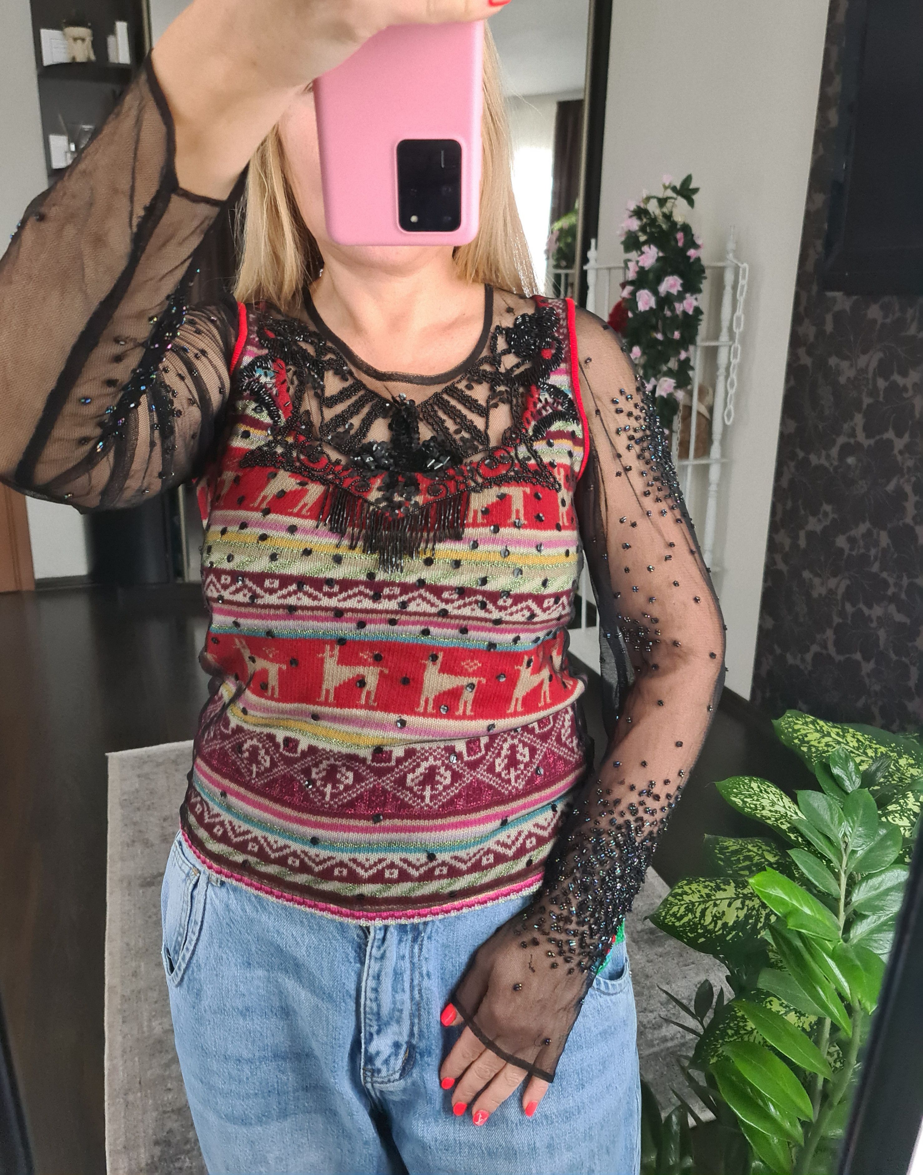 Christian Lacroix Bazar Christian Lacroix Vintage Sweater Size M / US 6-8 / IT 42-44 - 4 Thumbnail