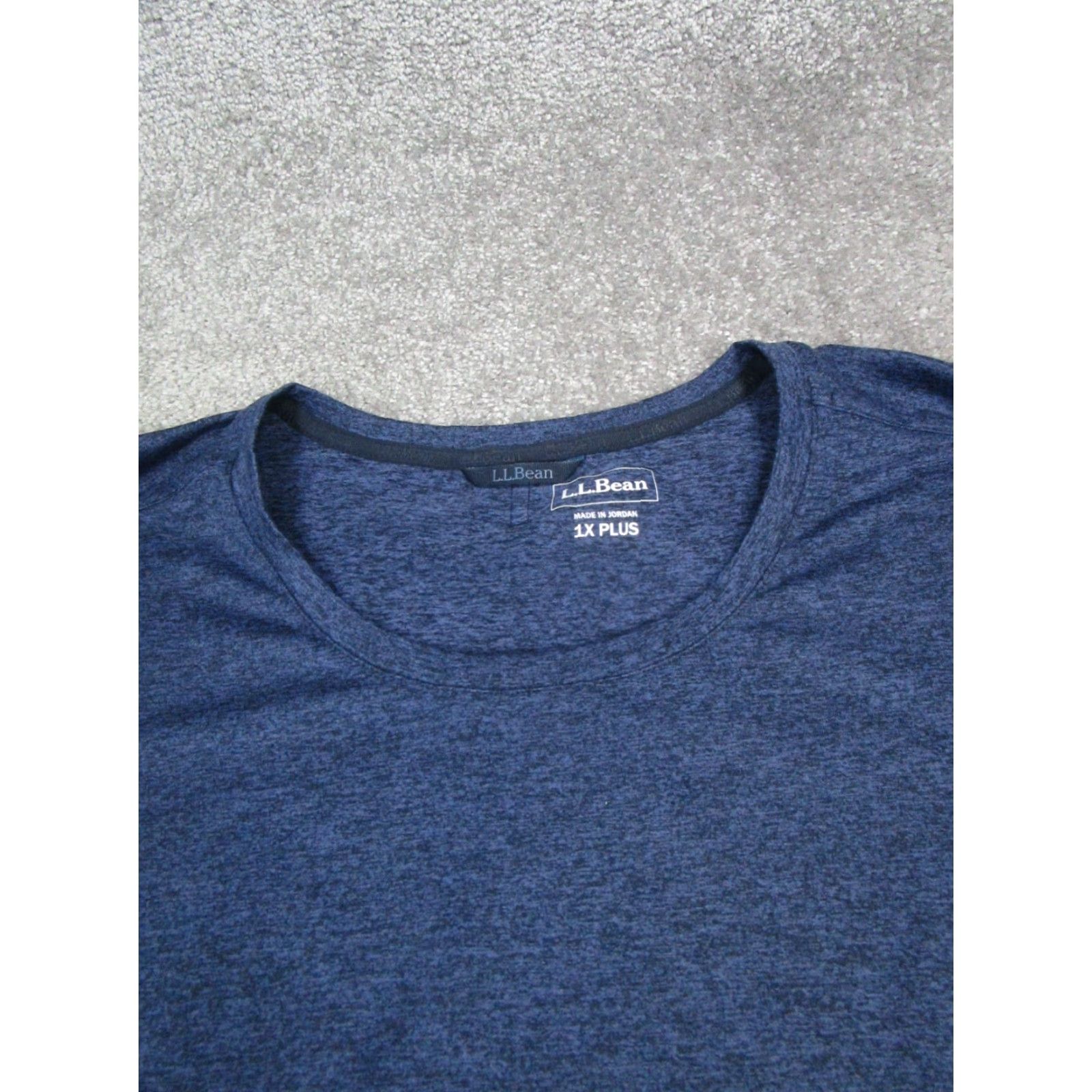 Vintage L.L.Bean Shirt Womens 1x Plus Blue Wrap Yoga Pullover Size XL / US 12-14 / IT 48-50 - 2 Thumbnail