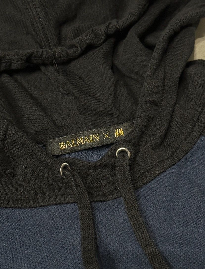 Balmain Balmain x h&m big logo hoodie M Size US M / EU 48-50 / 2 - 3 Thumbnail