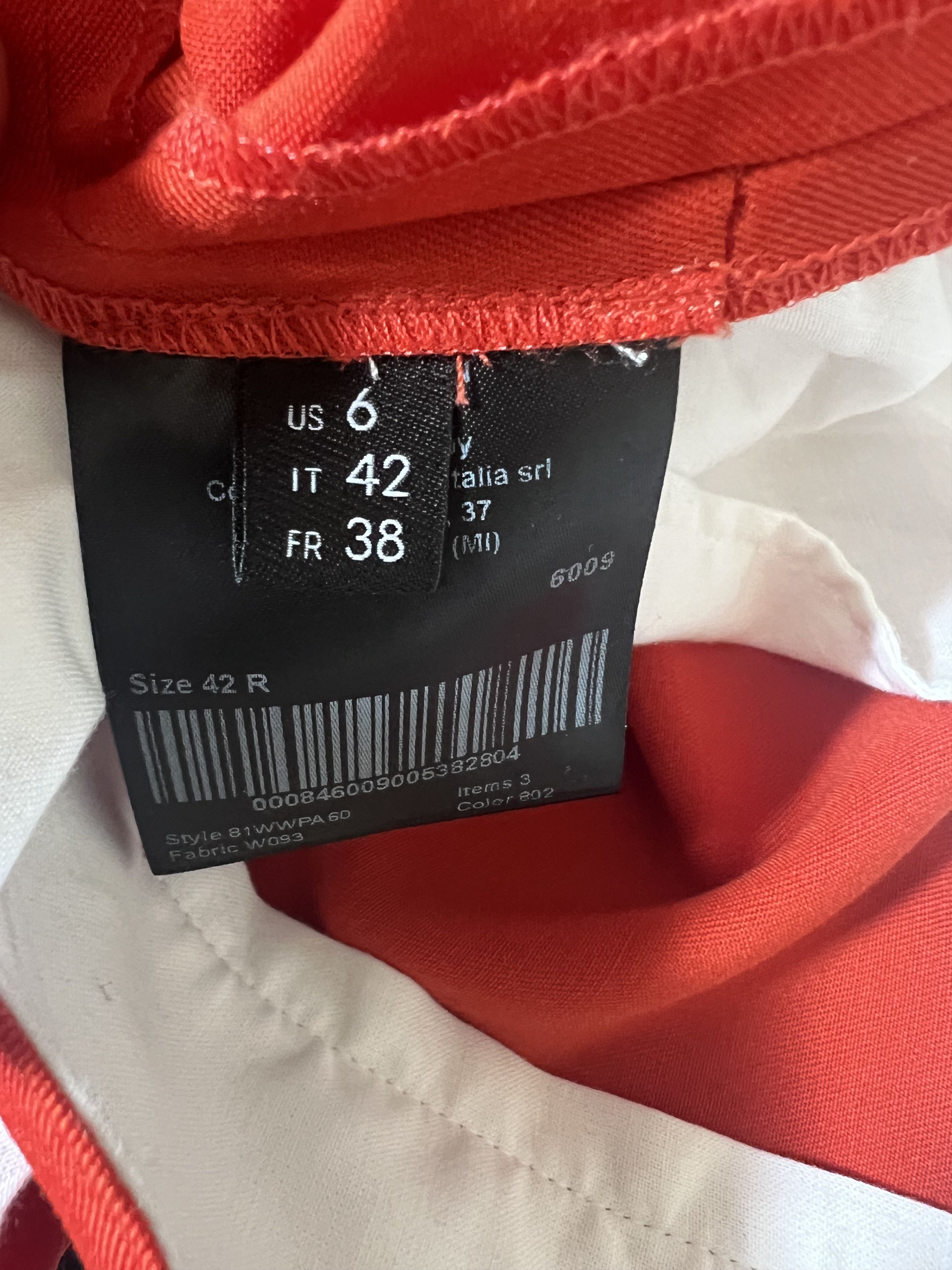 Calvin Klein 205W39NYC CK205W39NYC SS18 Mariachi Red Trousers sz 42 Size US 30 / EU 46 - 3 Thumbnail