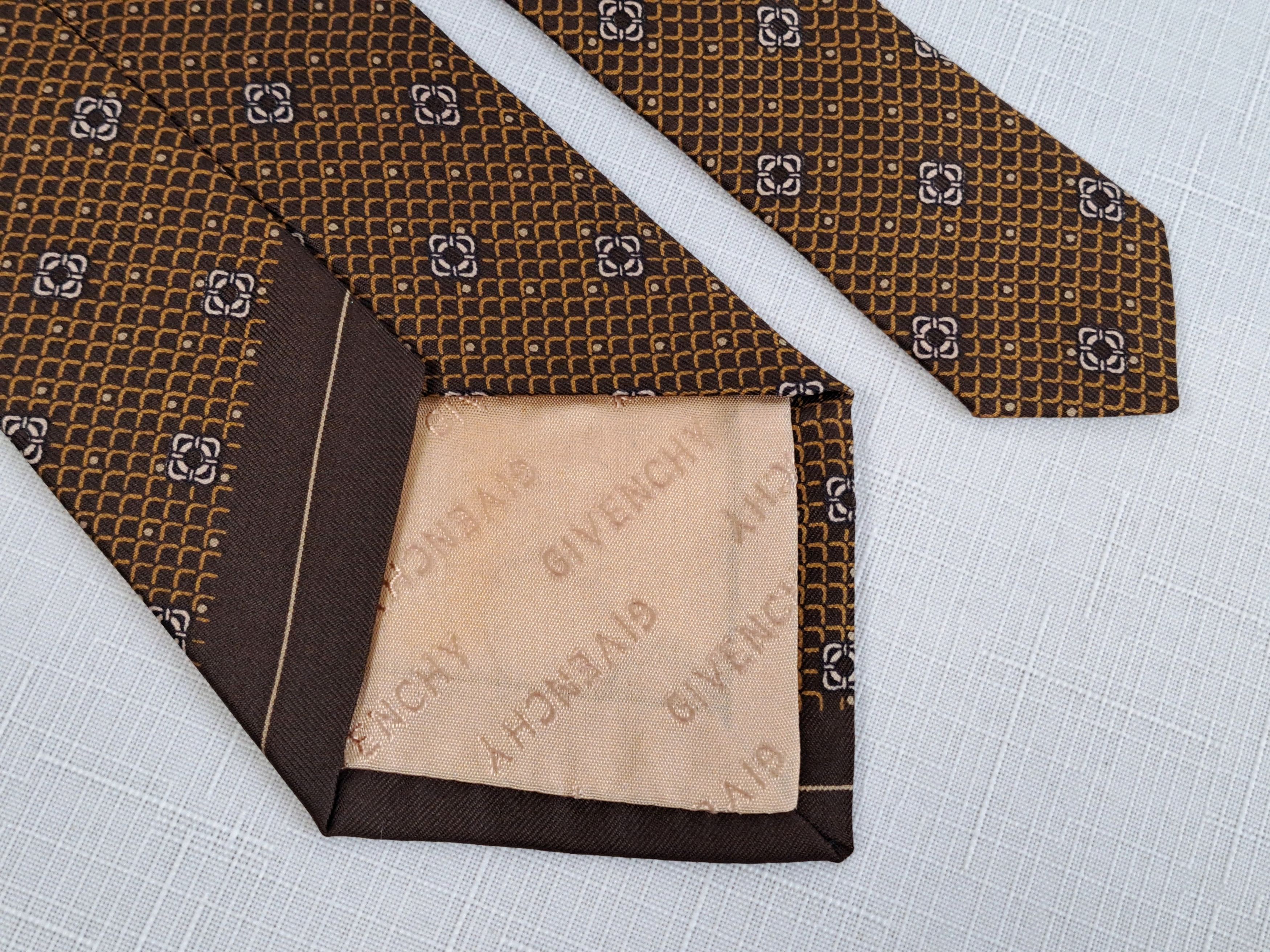 Givenchy × Vintage Vintage Givenchy Gentleman Paris silk tie. Size ONE SIZE - 8 Thumbnail