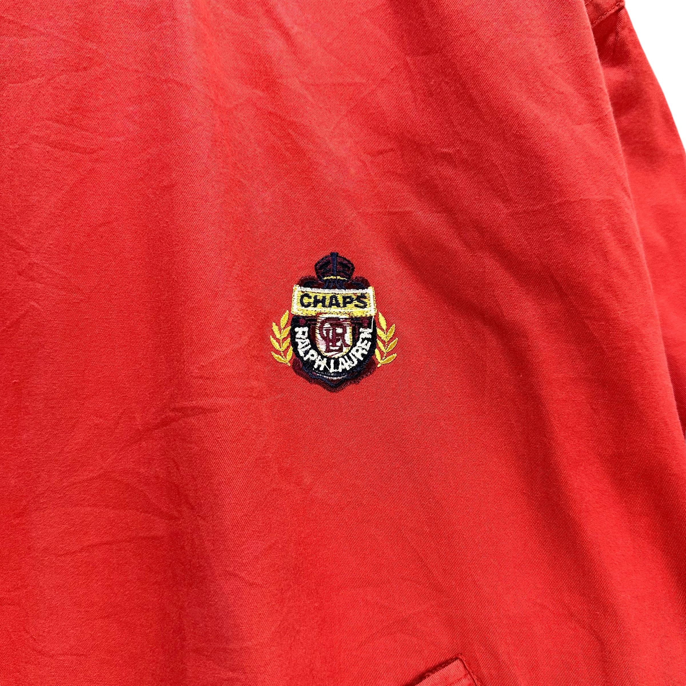 Chaps Ralph Lauren CHAPS RALPH LAUREN Oxford Eight Logo Bomber Jacket #109-1471 Size US L / EU 52-54 / 3 - 5 Thumbnail