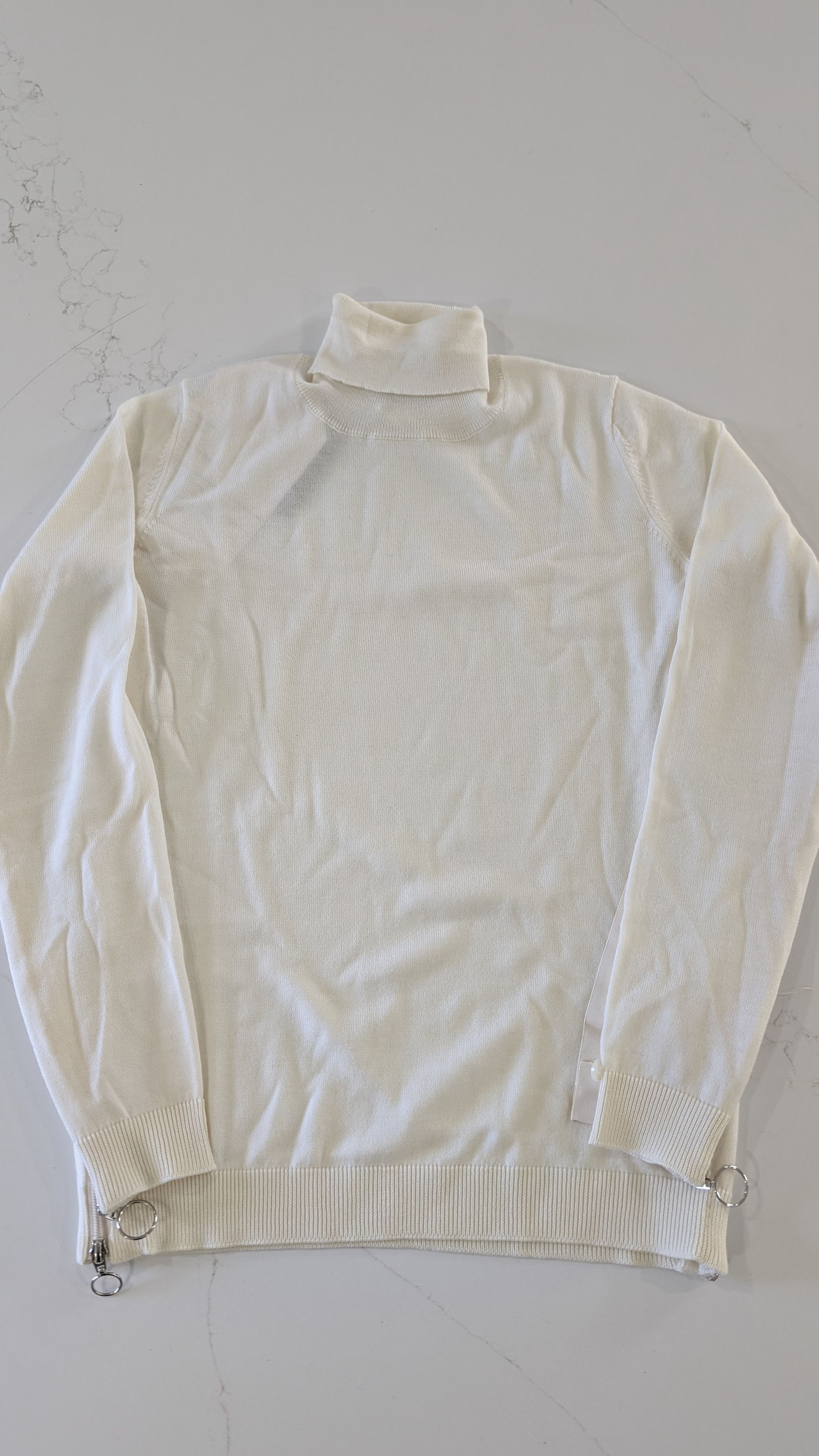Other SETCHU Zip Knit Turtleneck Sweater Off-White Size 1 S Size US S / EU 44-46 / 1 - 11 Thumbnail
