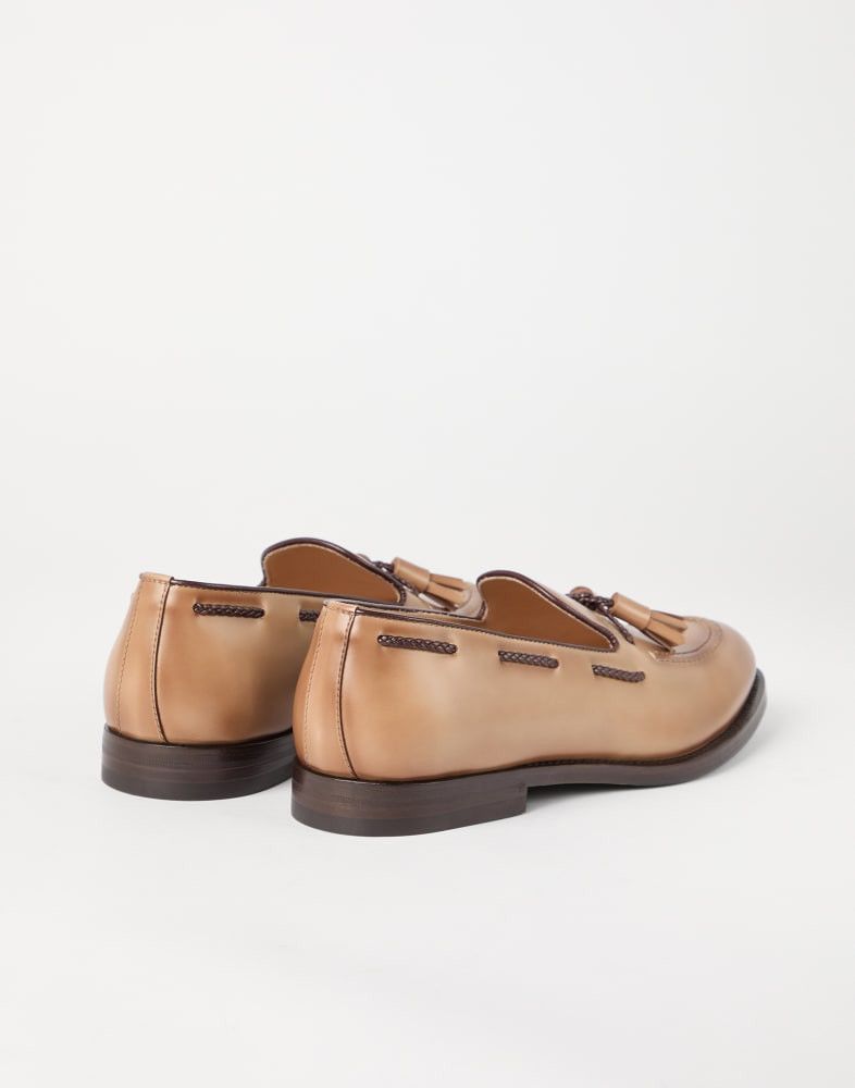 Brunello Cucinelli o1w1db10925 Pair Of Loafers in Brown Size US 11 / EU 44 - 2 Thumbnail