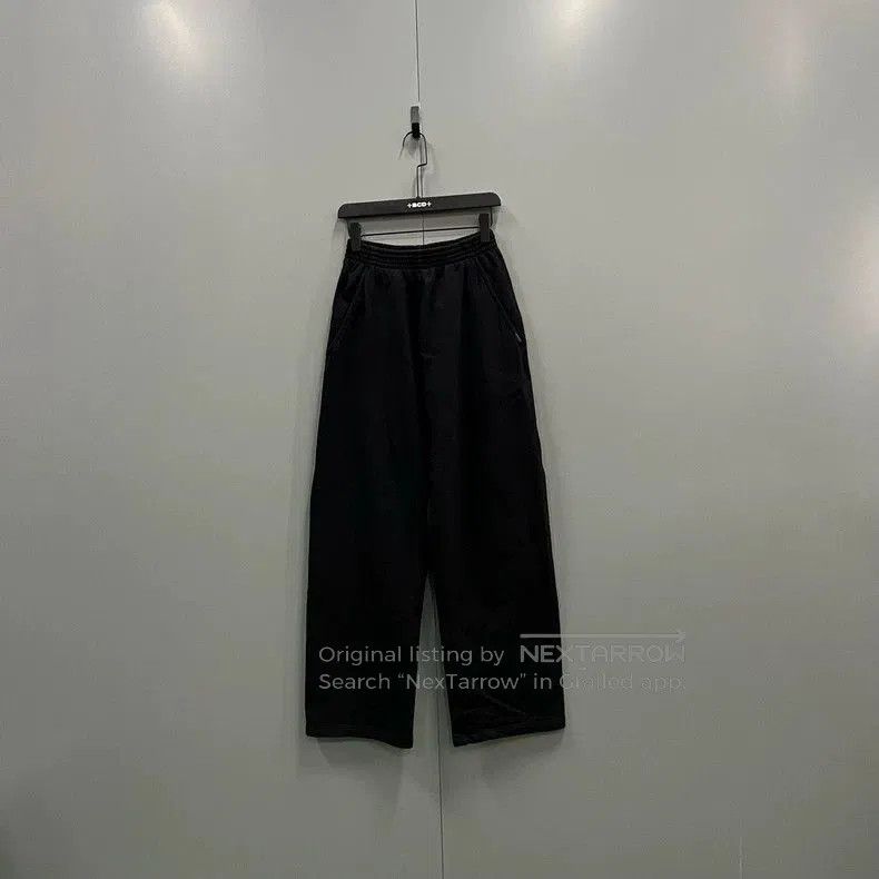 Balenciaga Balenciaga Black Wide-Leg Pants XS. Size US 26 / EU 42 - 1 Thumbnail