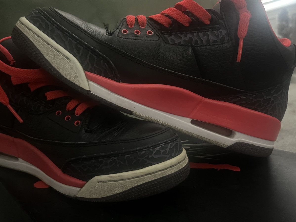 Jordan Brand 2012 Crimson 3’s 9.5 Size US 9.5 / EU 42-43 - 7 Thumbnail