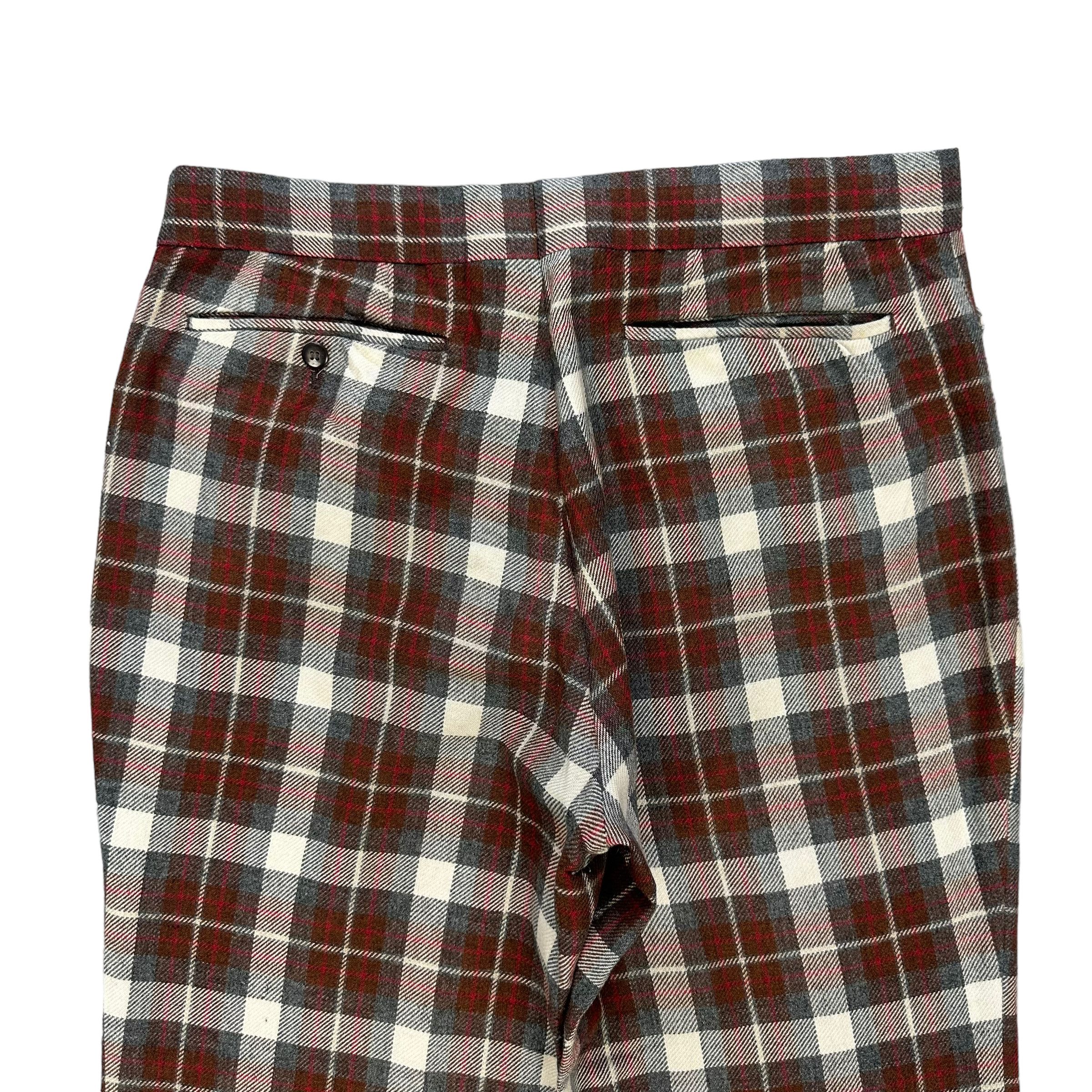 Dunlop DUNLOP CHECKED VINTAGE TROUSERS / CASUAL PANT #8007-71 Size US 33 - 9 Thumbnail