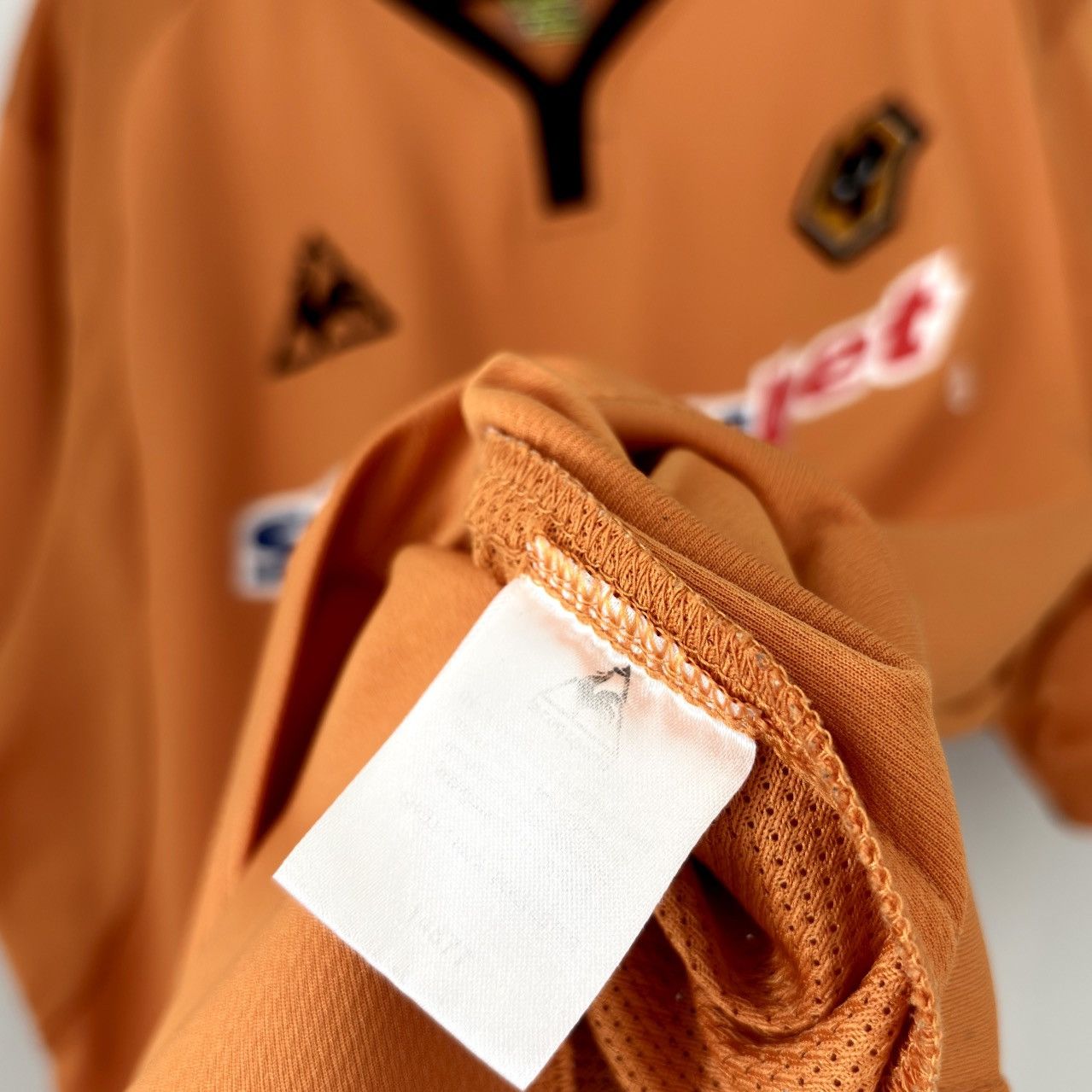 Le Coq Sportif 2009 2010 Wolverhampton England Home Vintage Soccer Jersey Size US XL / EU 56 / 4 - 5 Thumbnail