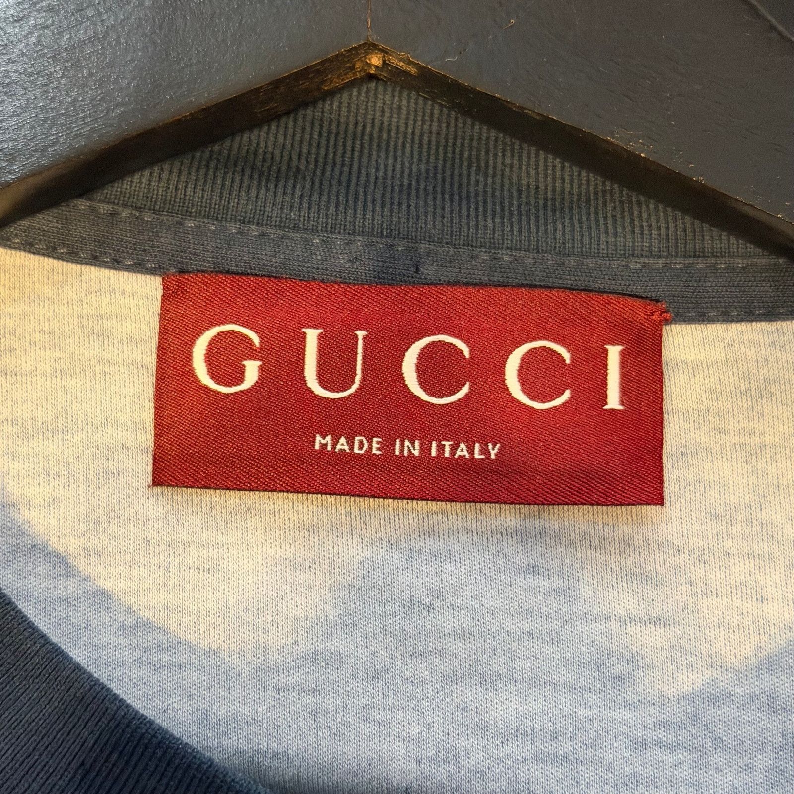 Gucci Gucci Chest Spell Out Gradient T-Shirt Size US XS / EU 42 / 0 - 3 Thumbnail
