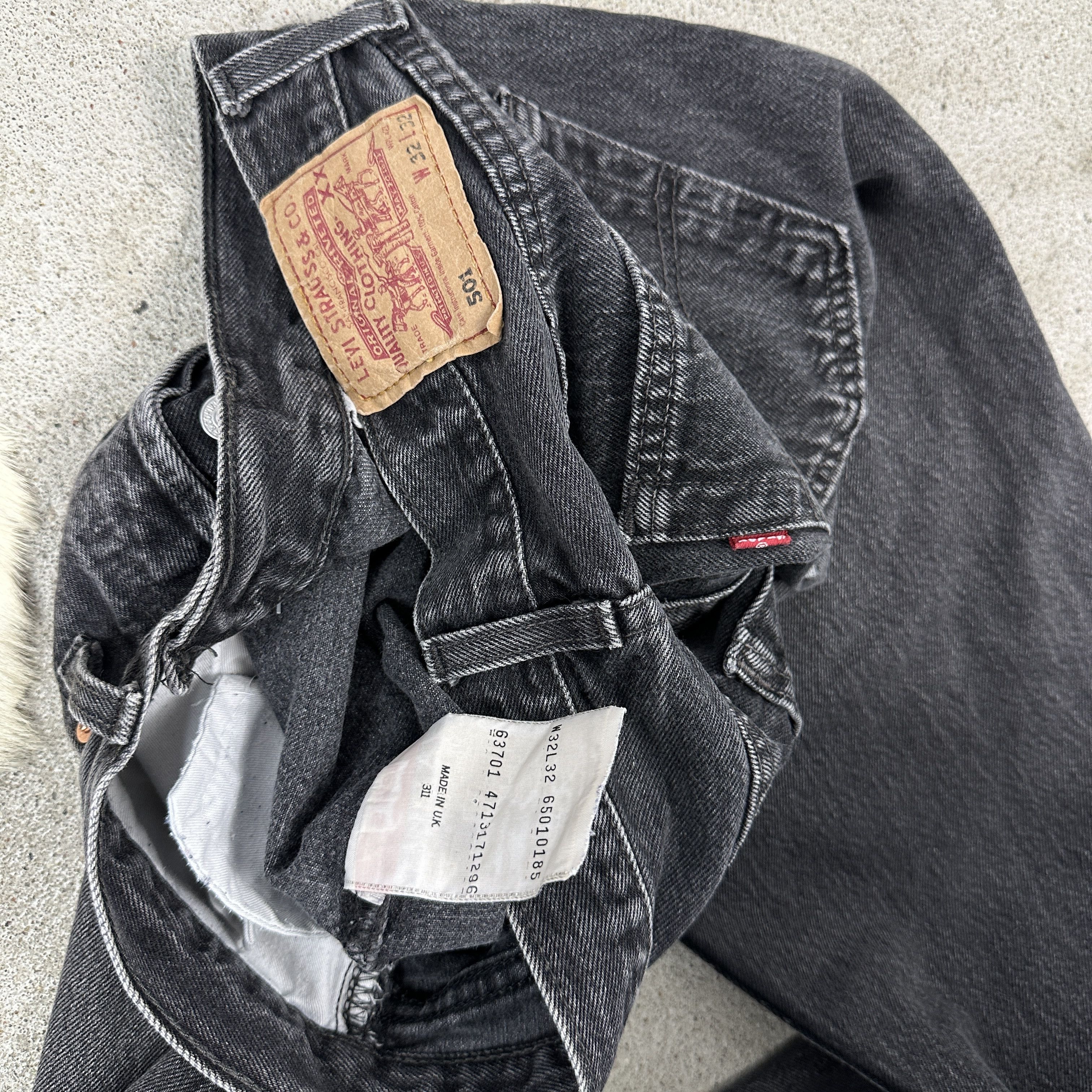 Levi's × Vintage Vintage Denim Y2K Streetwear Casual Levi’s 501 Jeans Size US 32 / EU 48 - 3 Thumbnail