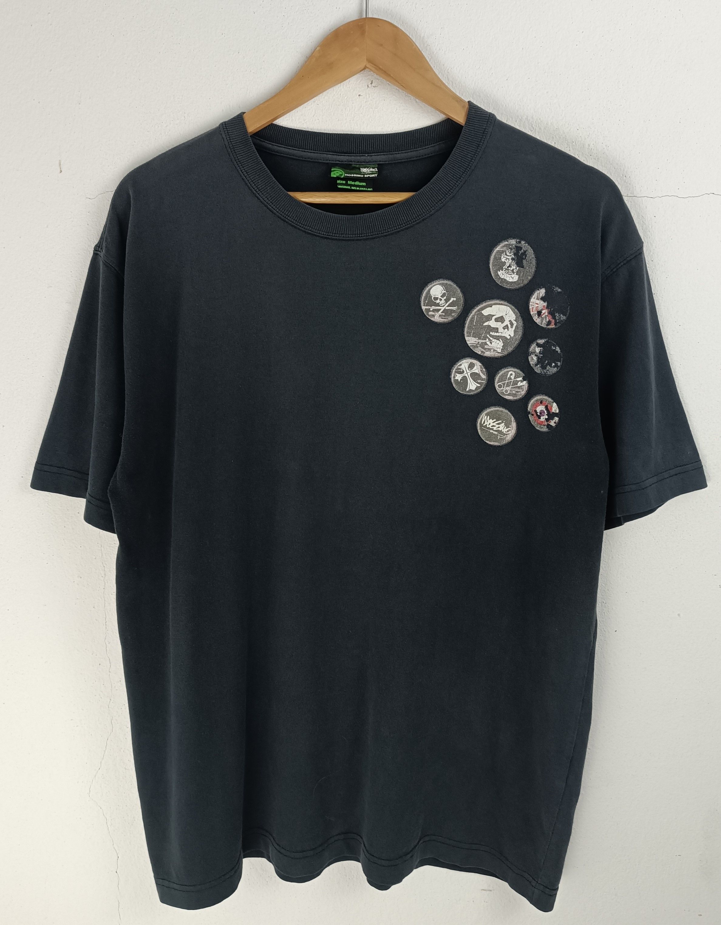 Mossimo VINTAGE 90'S MOSSIMO SPORT F THE MASSES FADED VERY RARE TEE Size US L / EU 52-54 / 3 - 3 Thumbnail