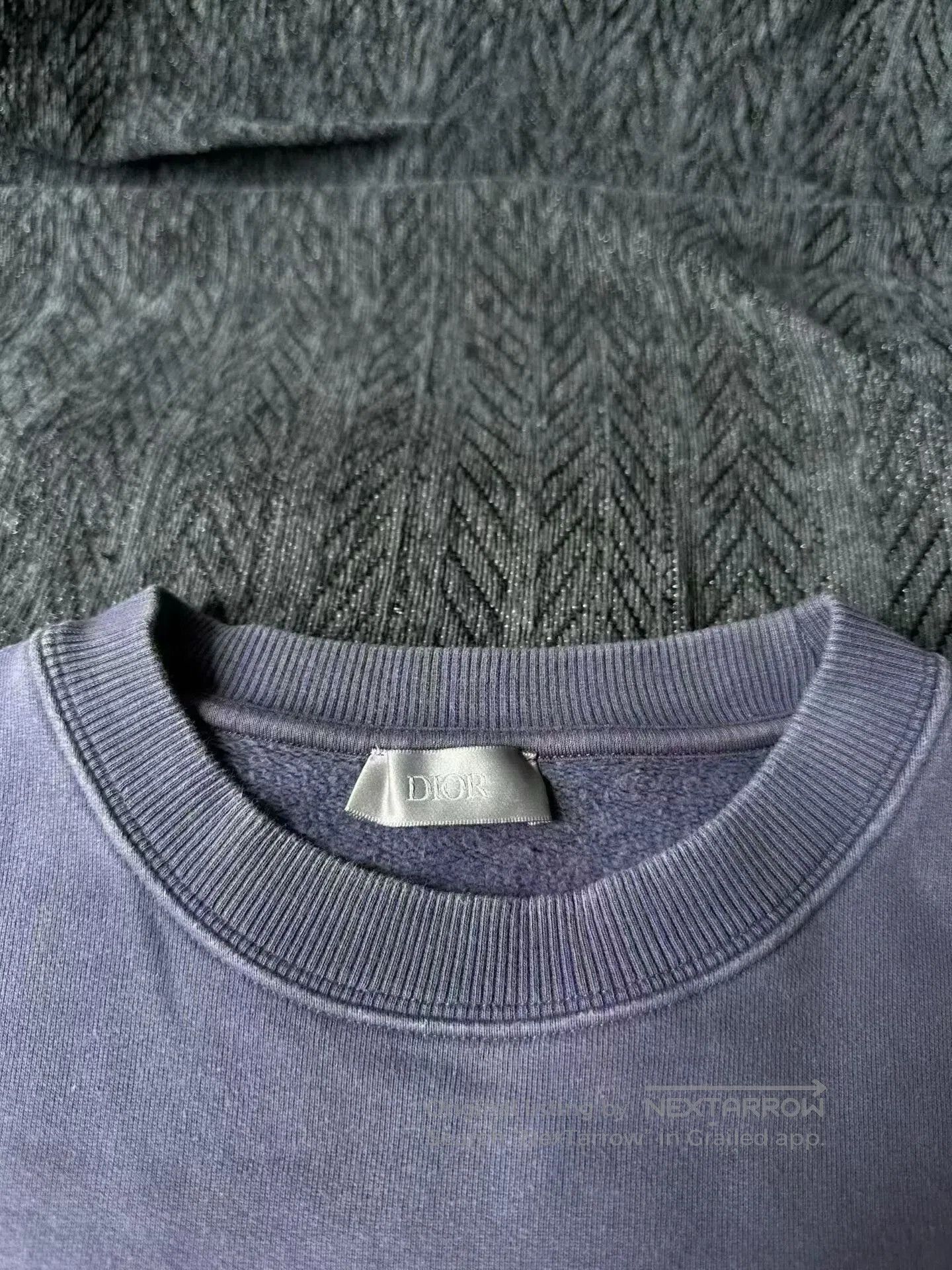 Dior Dior CD Embroidered Sweatshirt. Size US M / EU 48-50 / 2 - 3 Thumbnail
