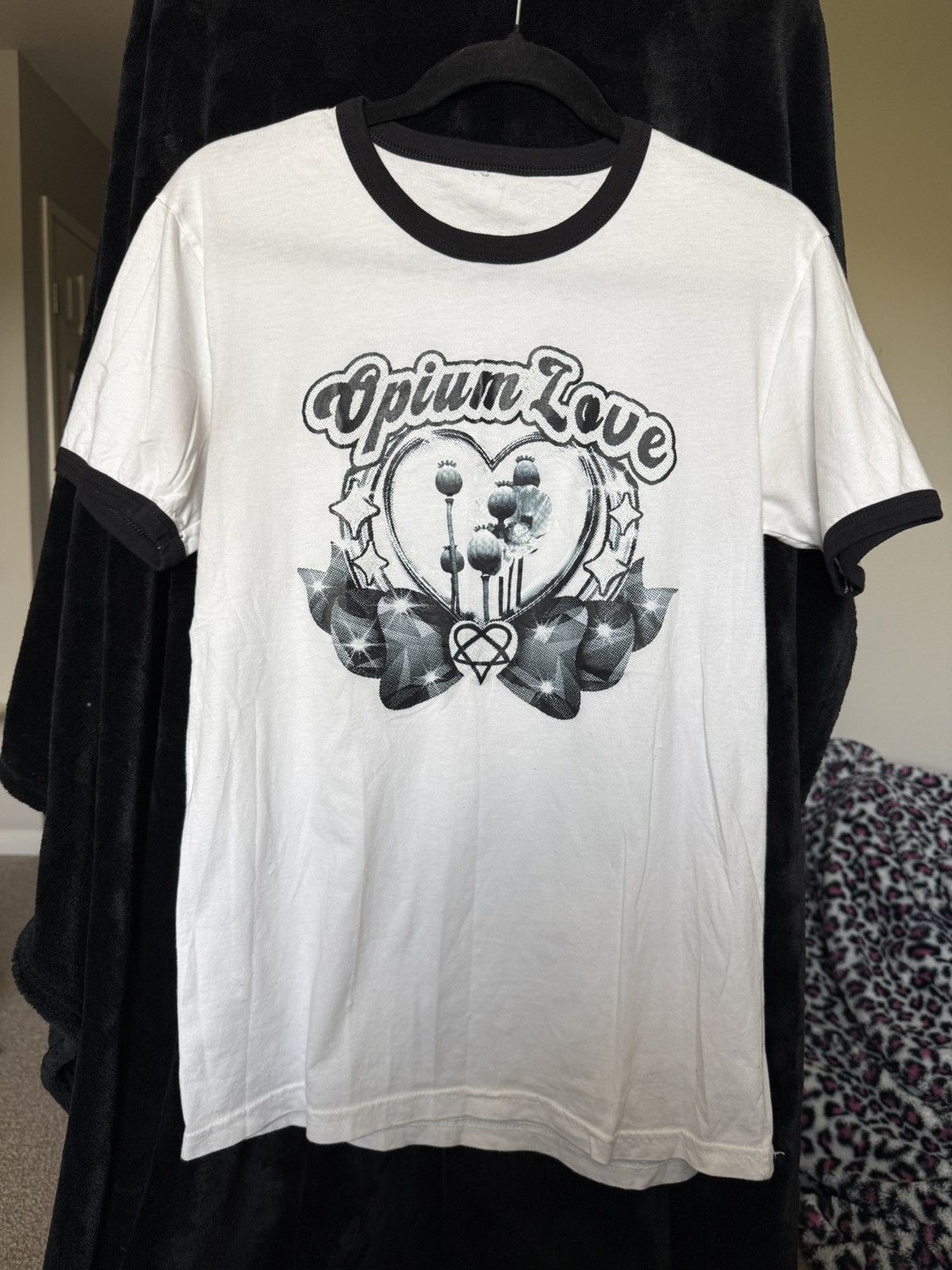Other Opium Love Ringer Tee Alt Graphic Streetwear Size US M / EU 48-50 / 2 - 1 Thumbnail
